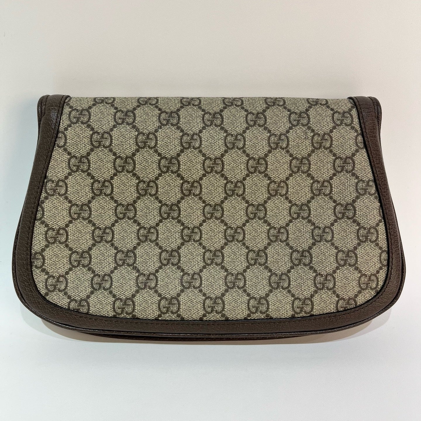 Gucci - Blondie - GG Supreme canvas with leather trim - Beige and Brown with Gold-Tone Hardware - (mini)