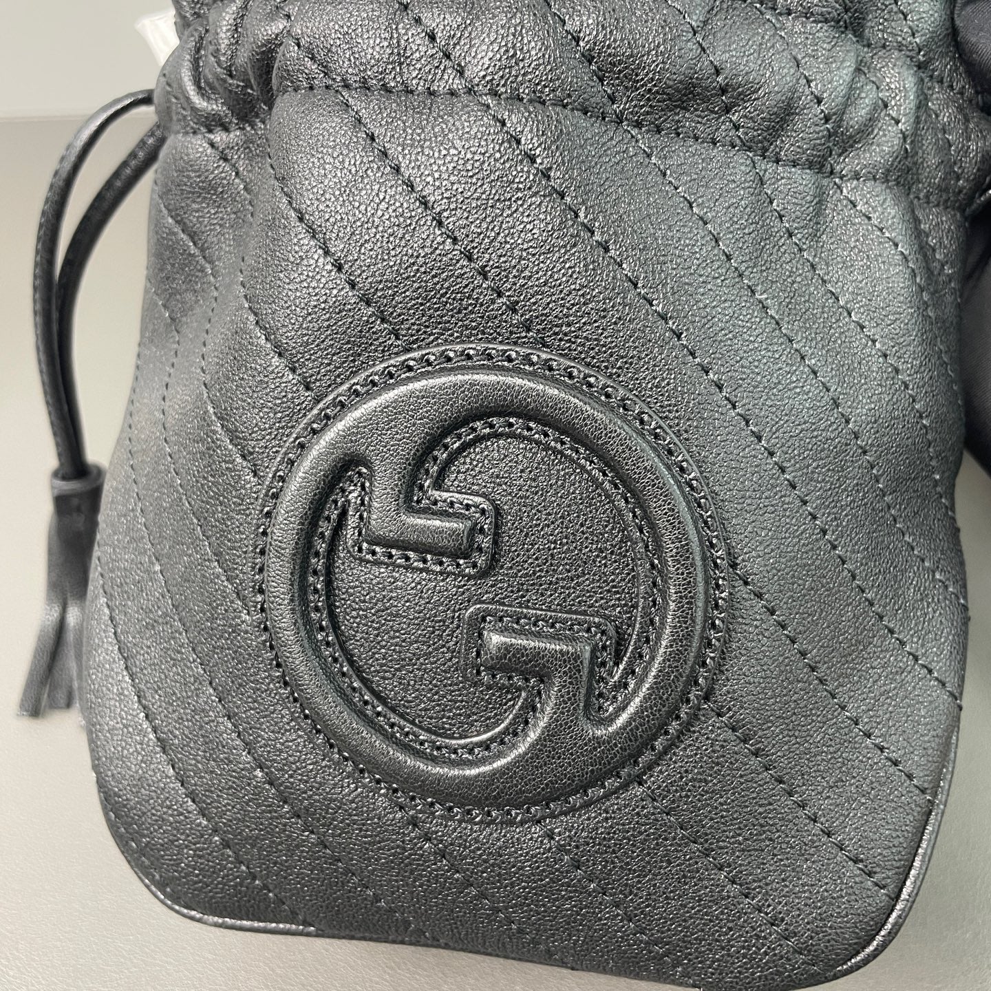 Gucci - Blondie - Leather - Black - (mini)