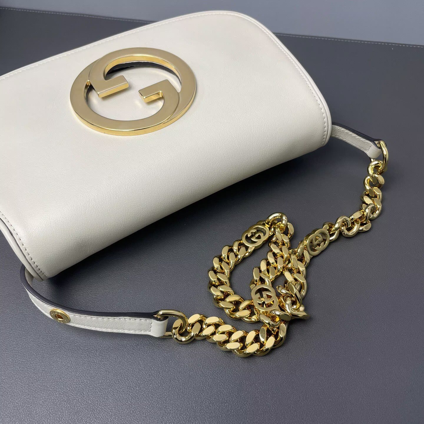 Gucci - Blondie - Leather - White - (medium)