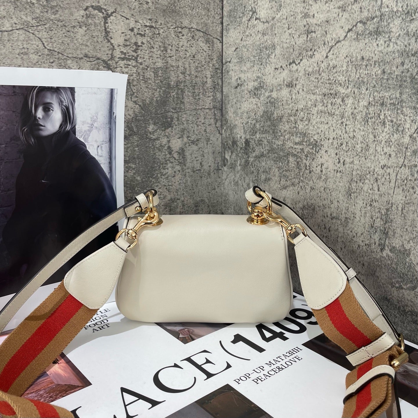 Gucci - Blondie - Leather - White - (mini)