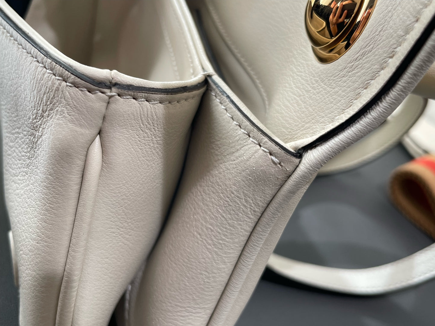 Gucci - Blondie - Leather - White - (mini)