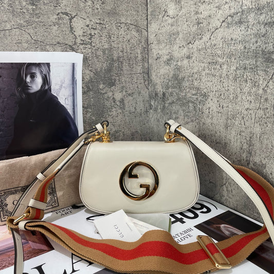 Gucci - Blondie - Leather - White - (mini)