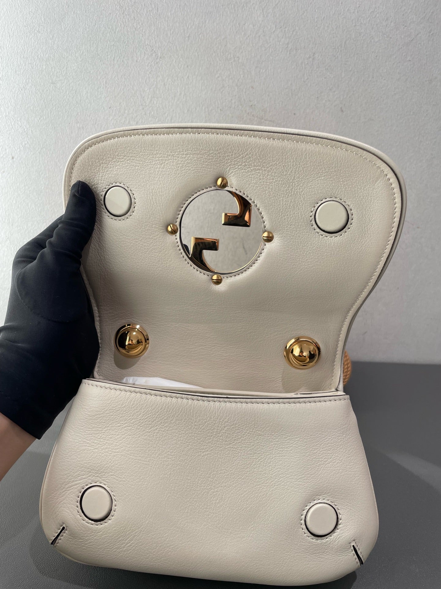Gucci - Blondie - Leather - White - (mini)