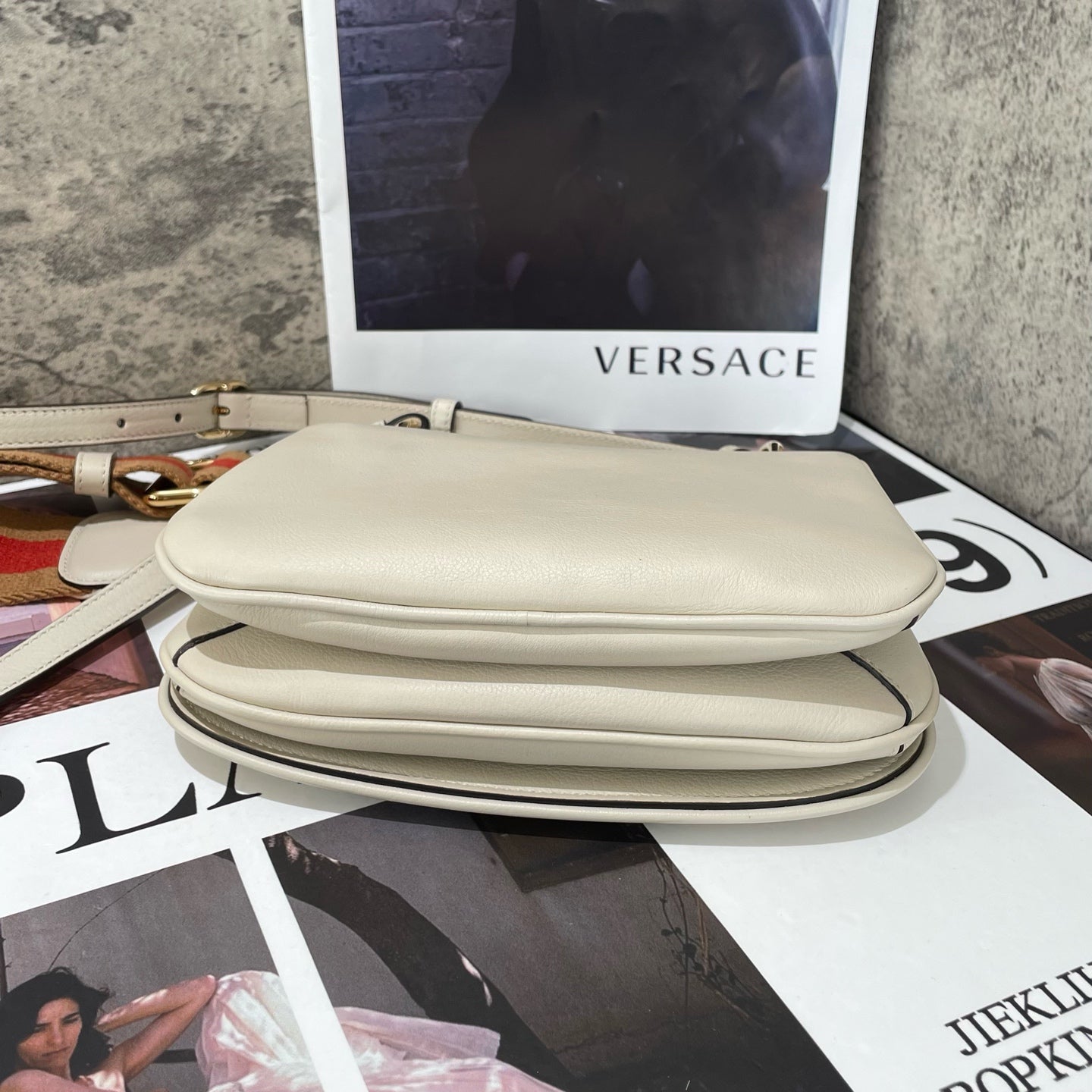 Gucci - Blondie - Leather - White - (mini)