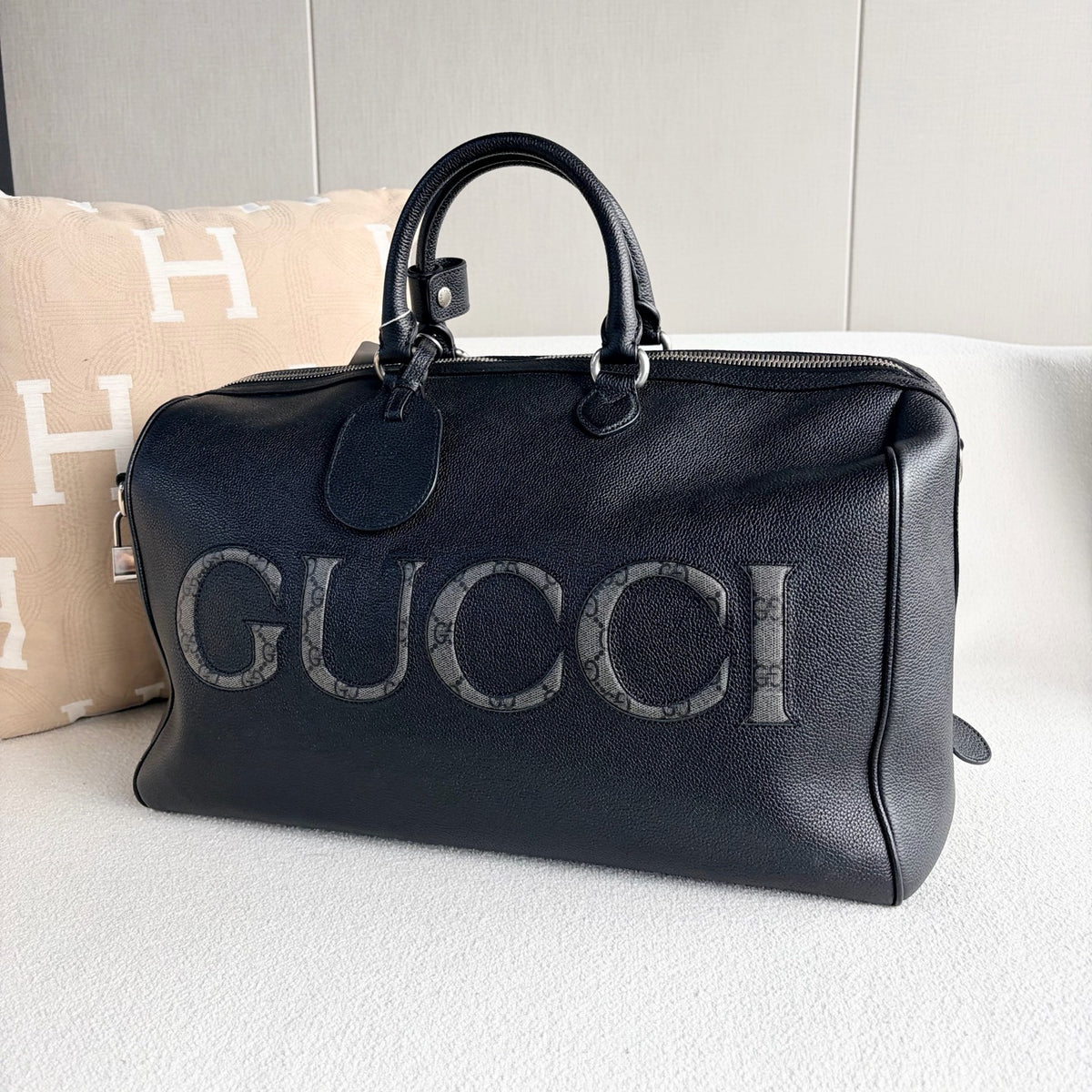 Gucci - Boston Bag - Leather - Black - (medium)
