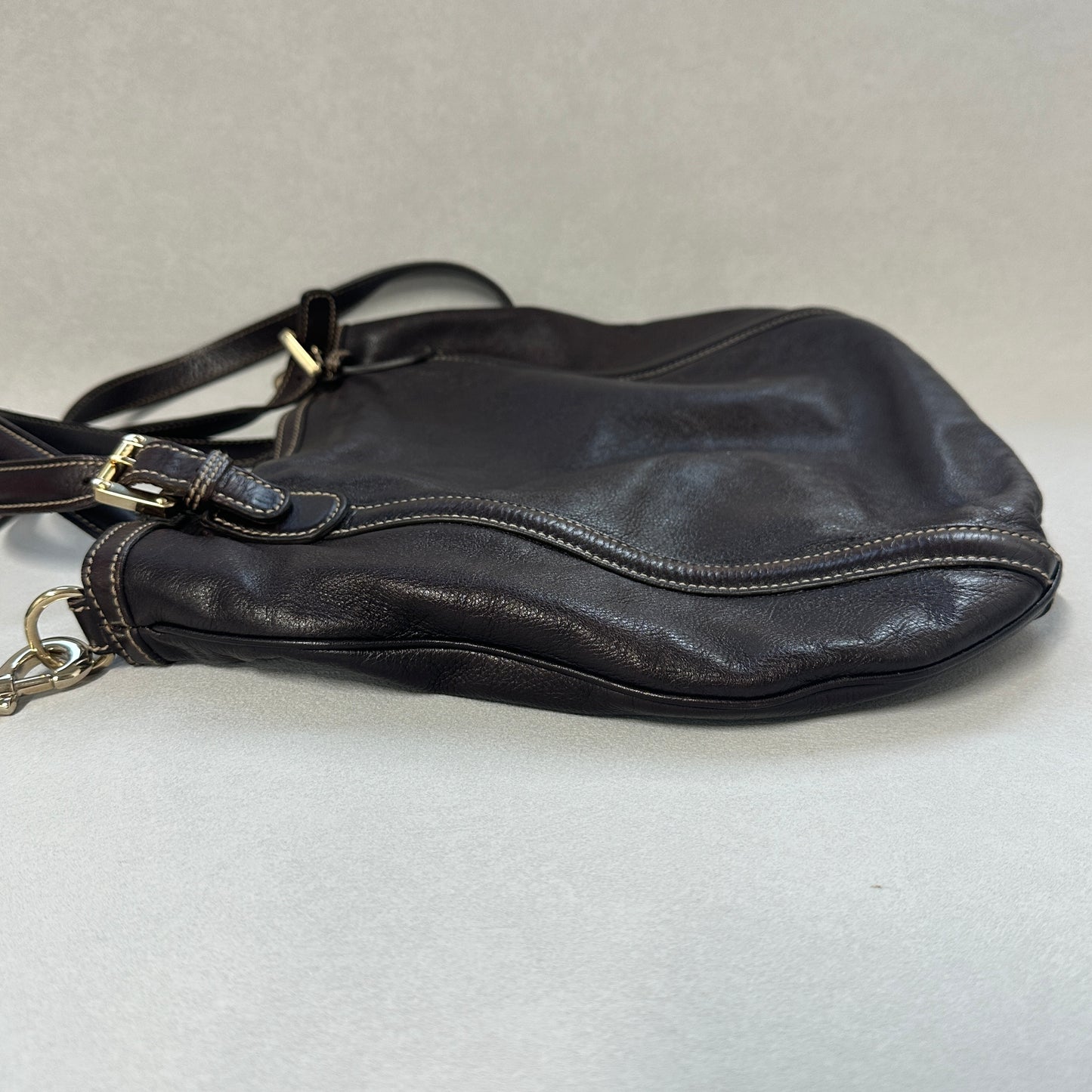 Gucci - Britt - Leather - Brown - (large)