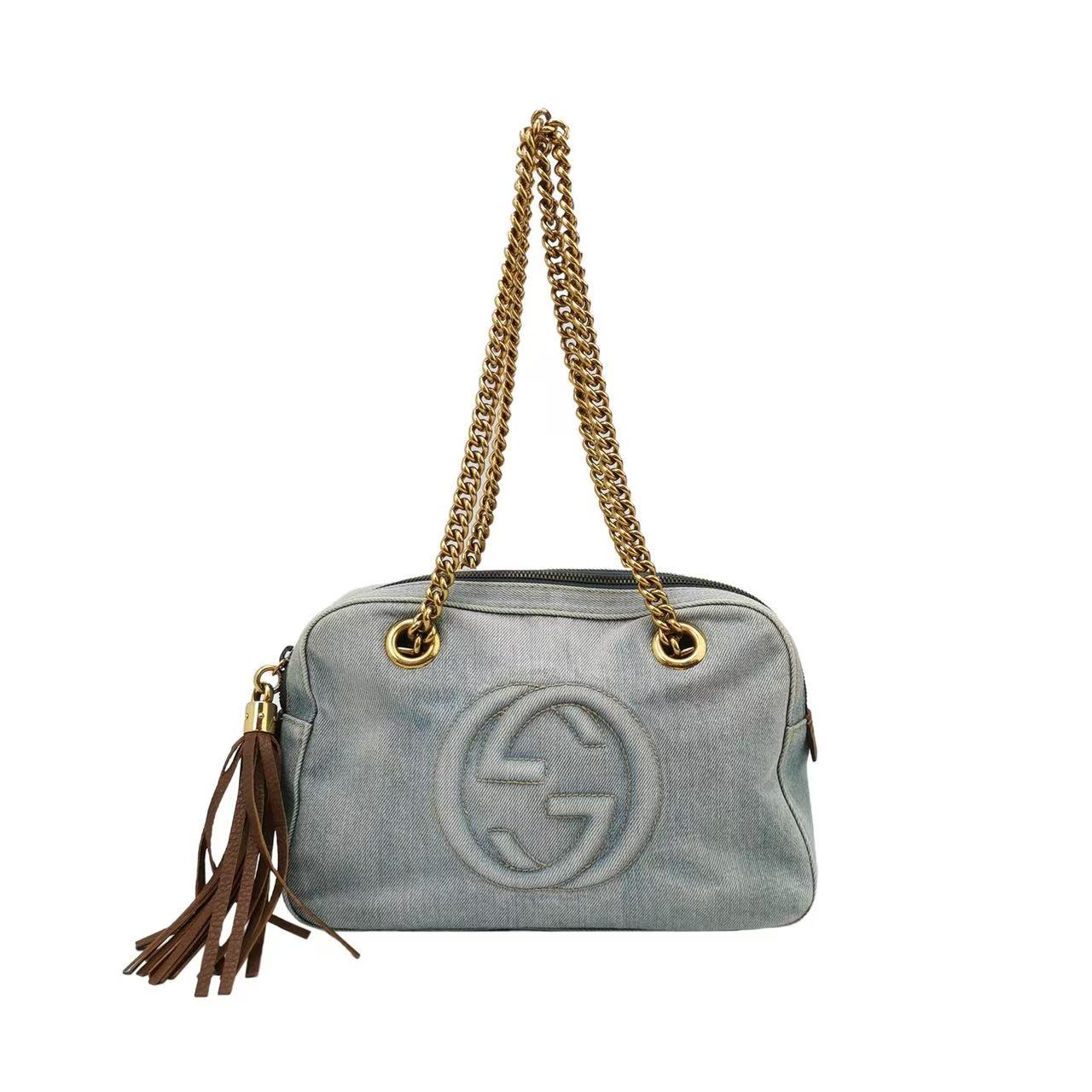 Gucci - Camera Bag - Denim - Blue - (small)