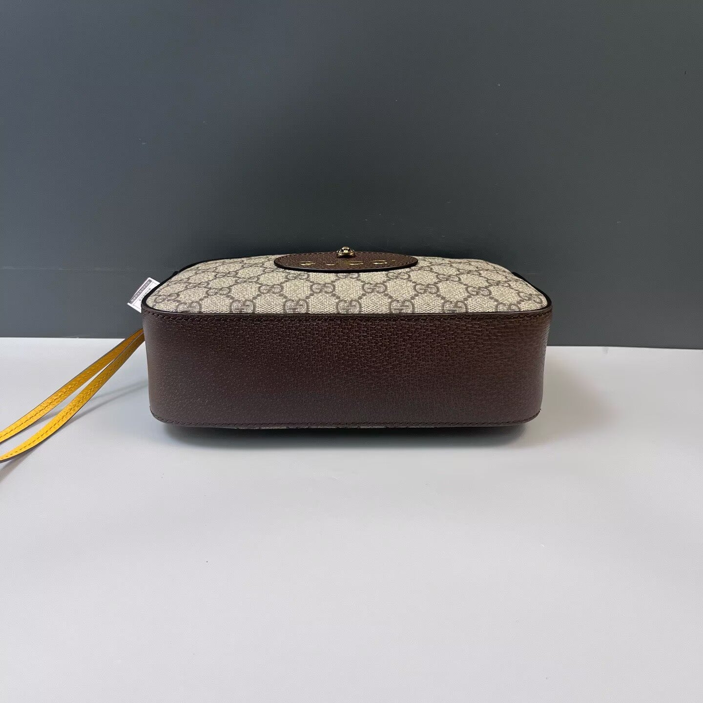 Gucci - Camera Bag - GG Supreme canvas with leather trim - Brown - (Small)