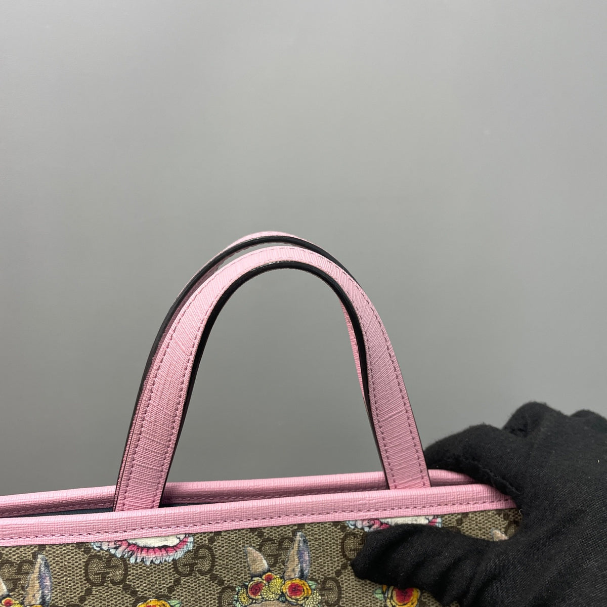 Gucci - Childrens GG Supreme Rabbit Print Tote - Cloth - Multicolour - (medium)