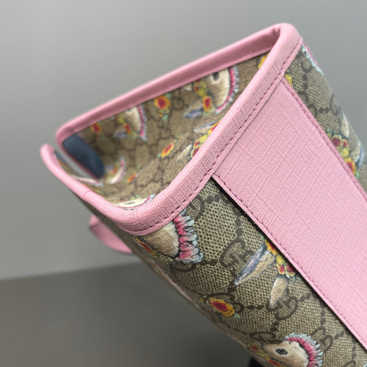 Gucci - Childrens GG Supreme Rabbit Print Tote - Cloth - Multicolour - (medium)