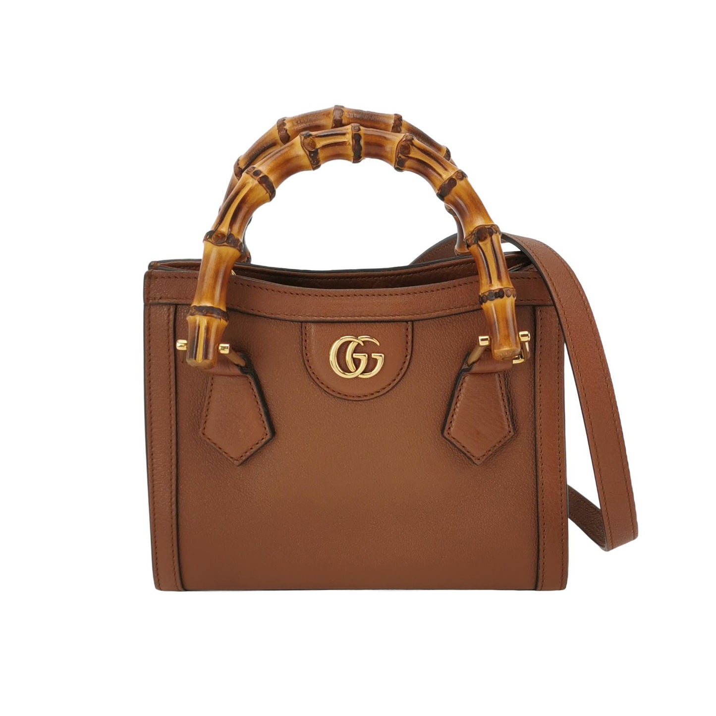 Gucci - Diana - Leather - Brown - (small)