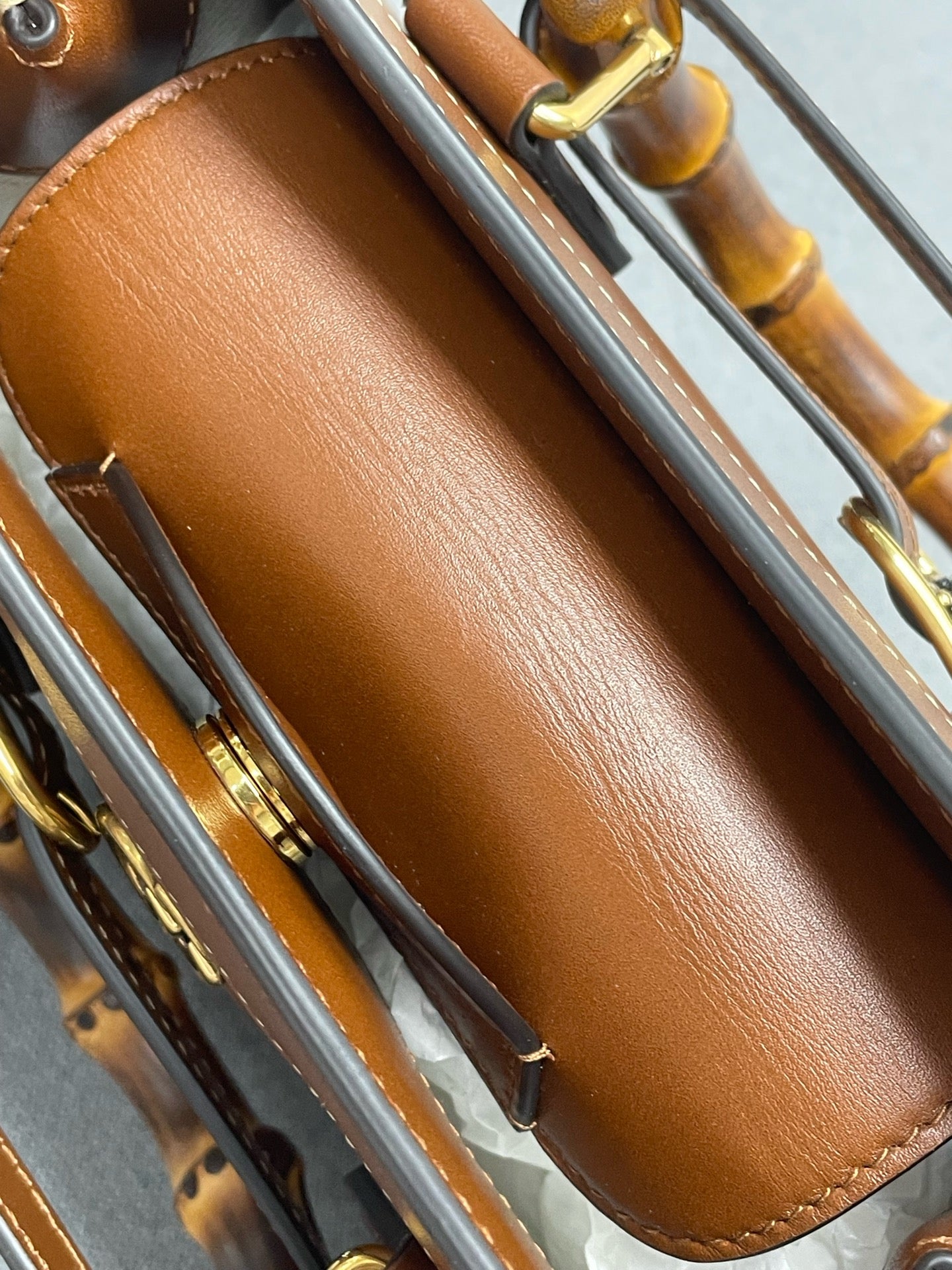 Gucci - Diana - Leather - Brown - (small)