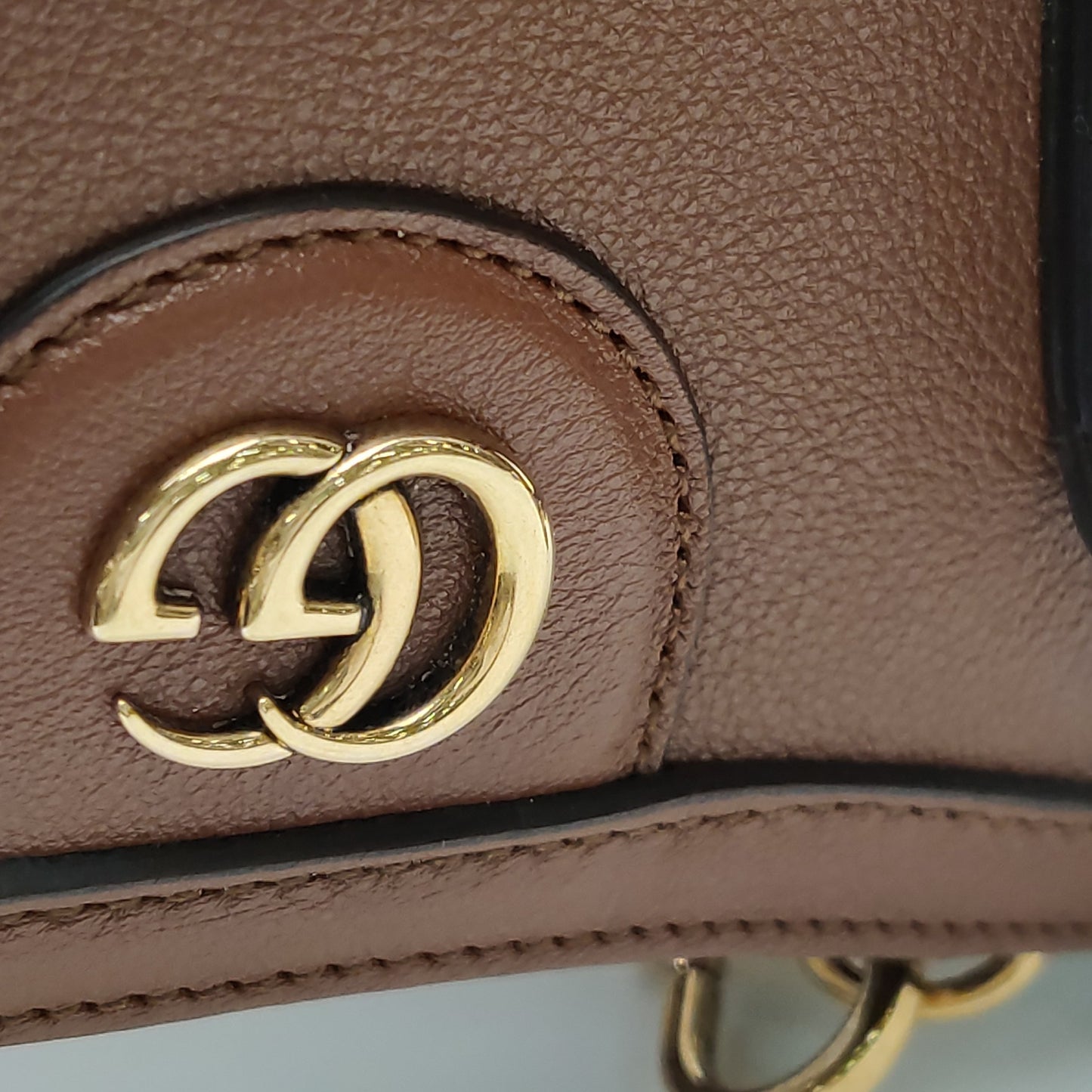 Gucci - Diana - Leather - Brown - (small)