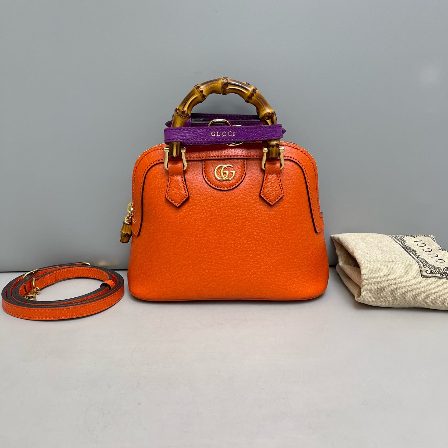 Gucci - Diana - Leather - Orange - (mini)