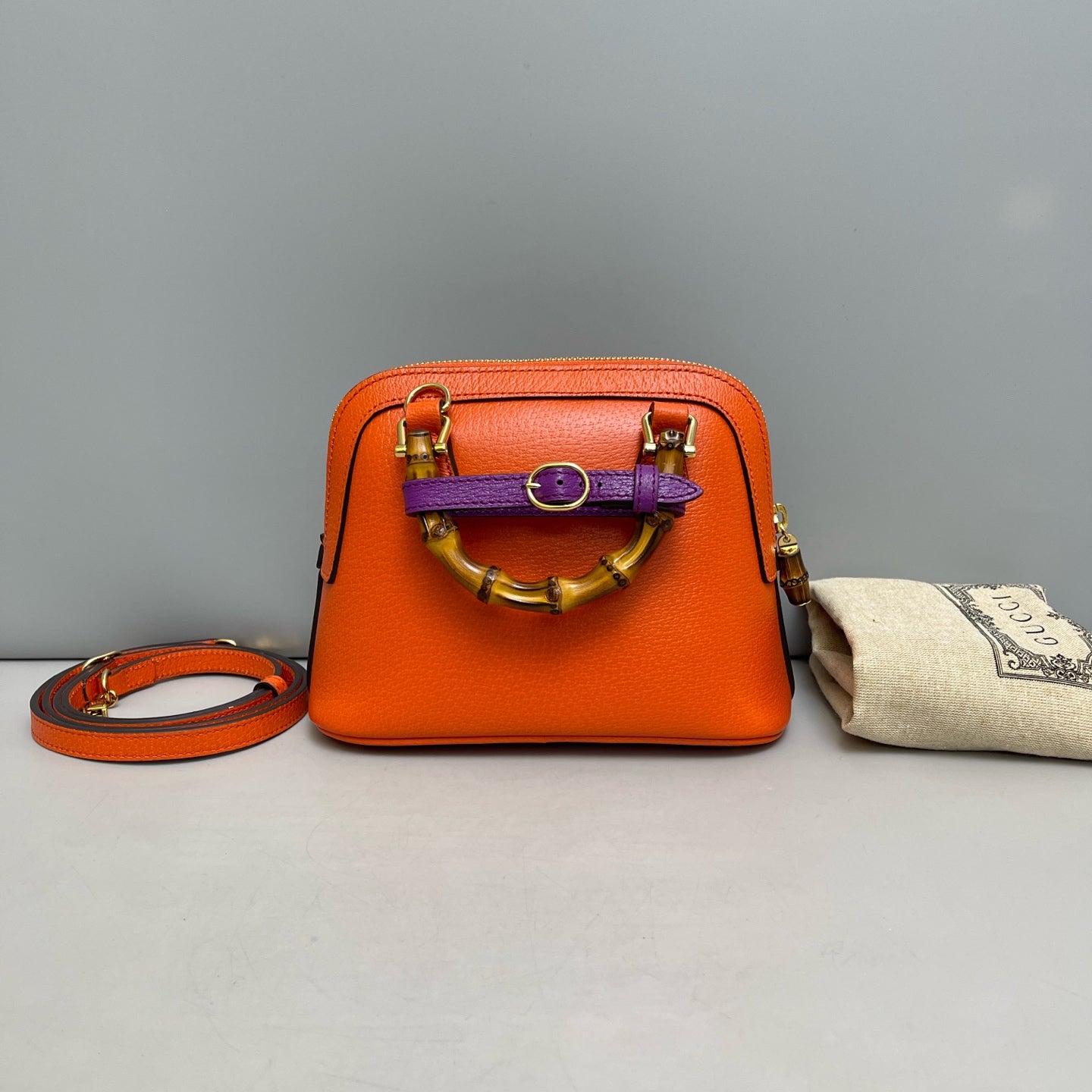 Gucci - Diana - Leather - Orange - (mini)