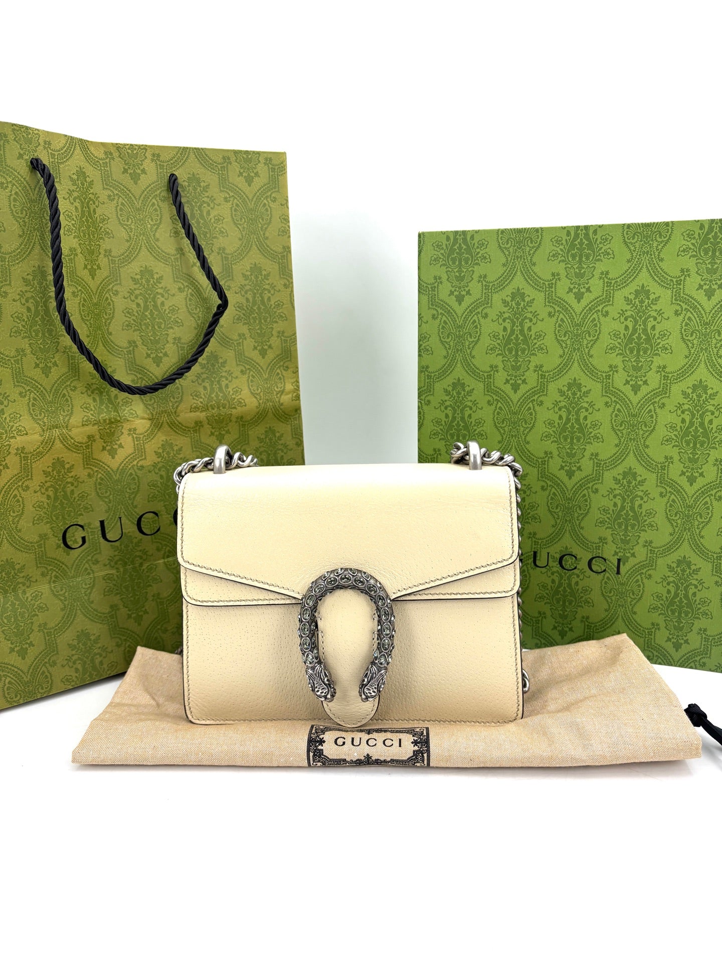 Gucci - Dionysus - Leather - Beige