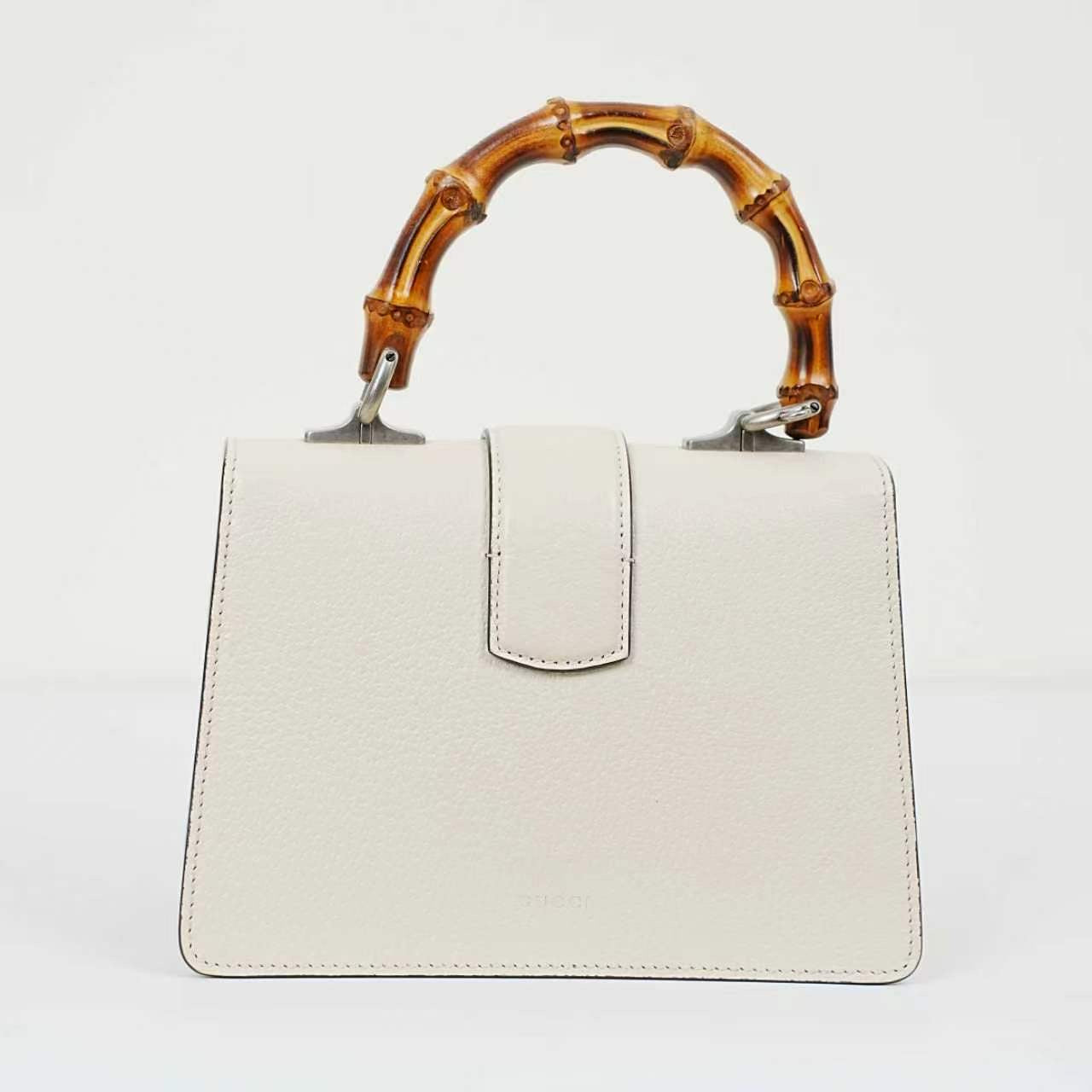 Gucci - Dionysus Bamboo - Leather - White - (Small)