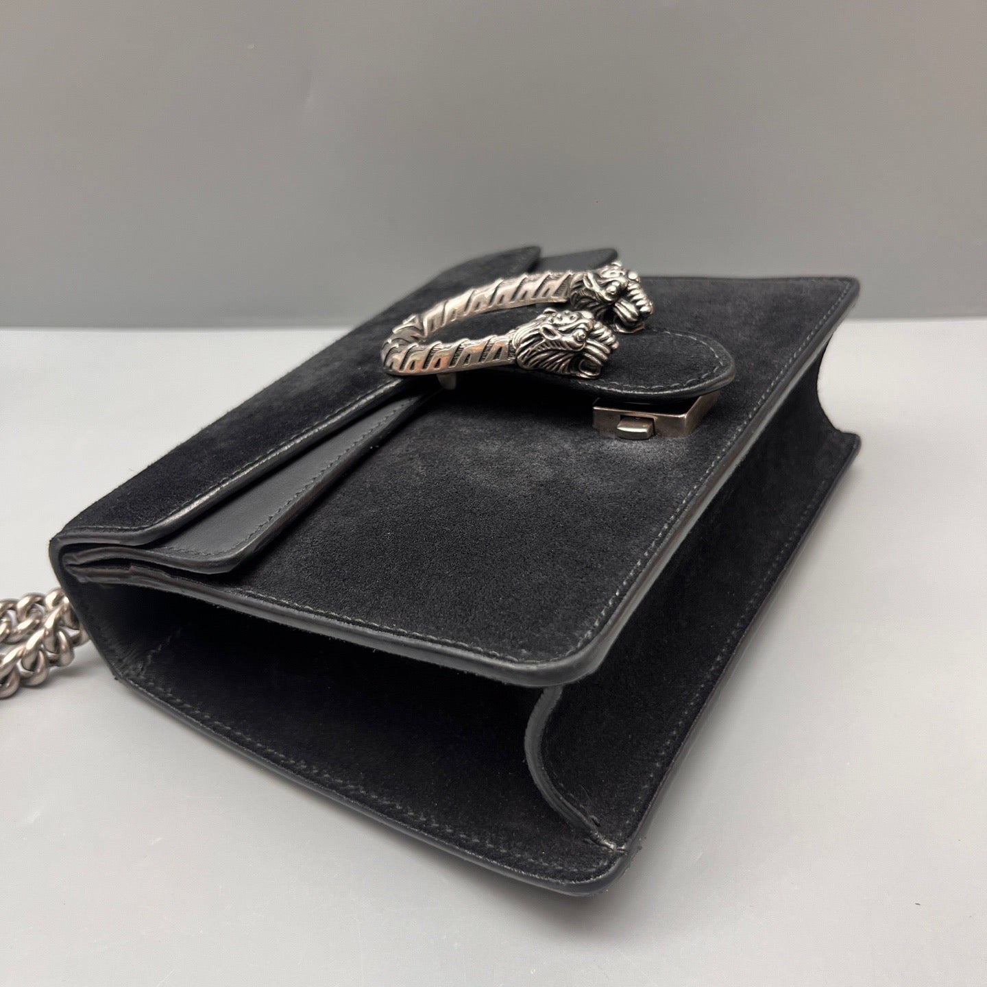 Gucci - Dionysus Chain Bag - Velvet - Black - (Mini)