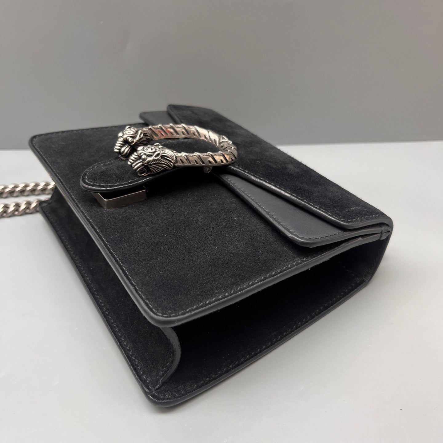 Gucci - Dionysus Chain Bag - Velvet - Black - (Mini)