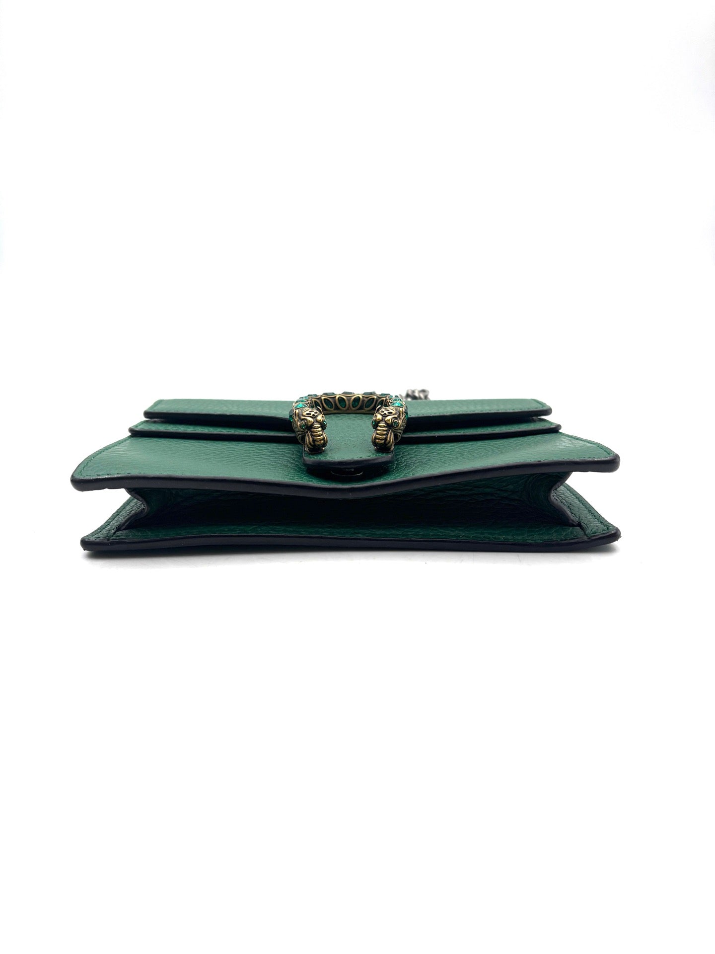 Gucci - Dionysus Chain Wallet - Grained leather - Emerald Green - (mini)