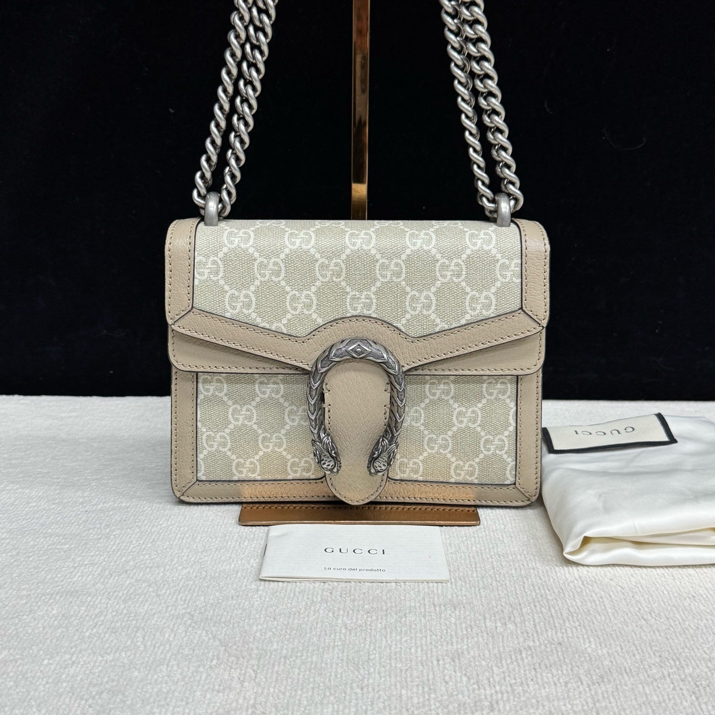 Gucci - Dionysus - Cloth - Beige - (small)