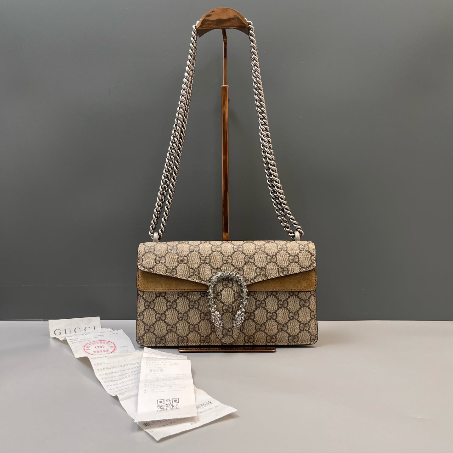 Gucci - Dionysus - Cloth - Camel - (Small)