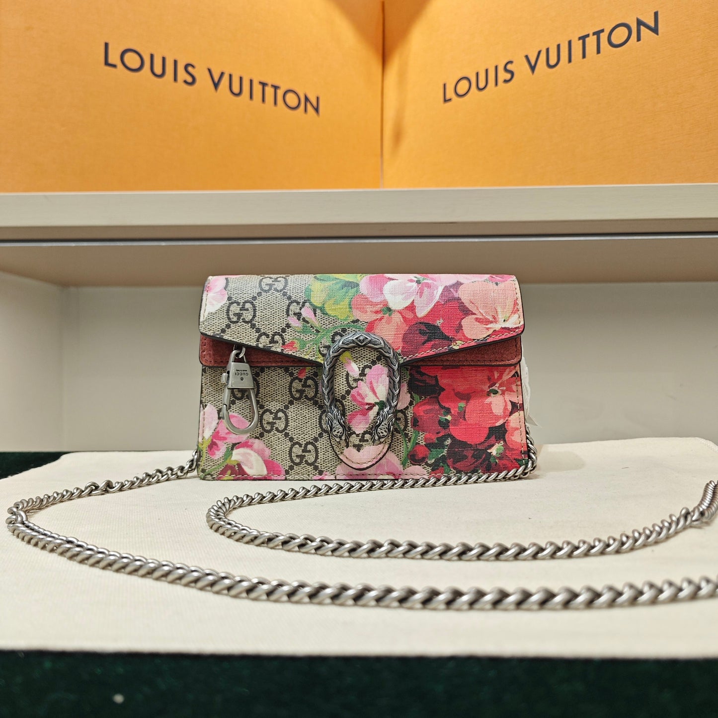 Gucci - Dionysus Floral Mini Shoulder Bag - GG Supreme canvas and leather - Multicolour - (mini)