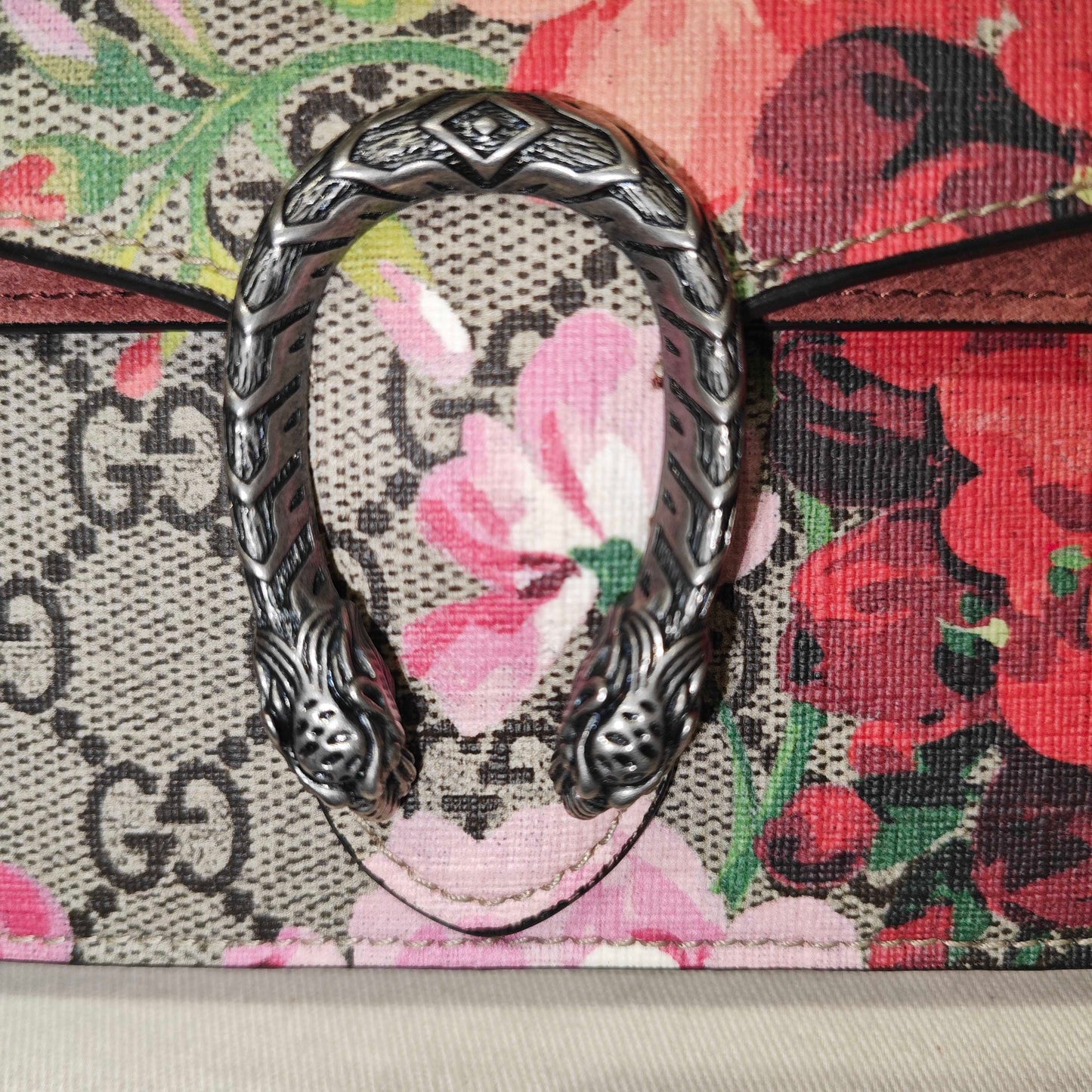 Gucci - Dionysus Floral Mini Shoulder Bag - GG Supreme canvas and leather - Multicolour - (mini)