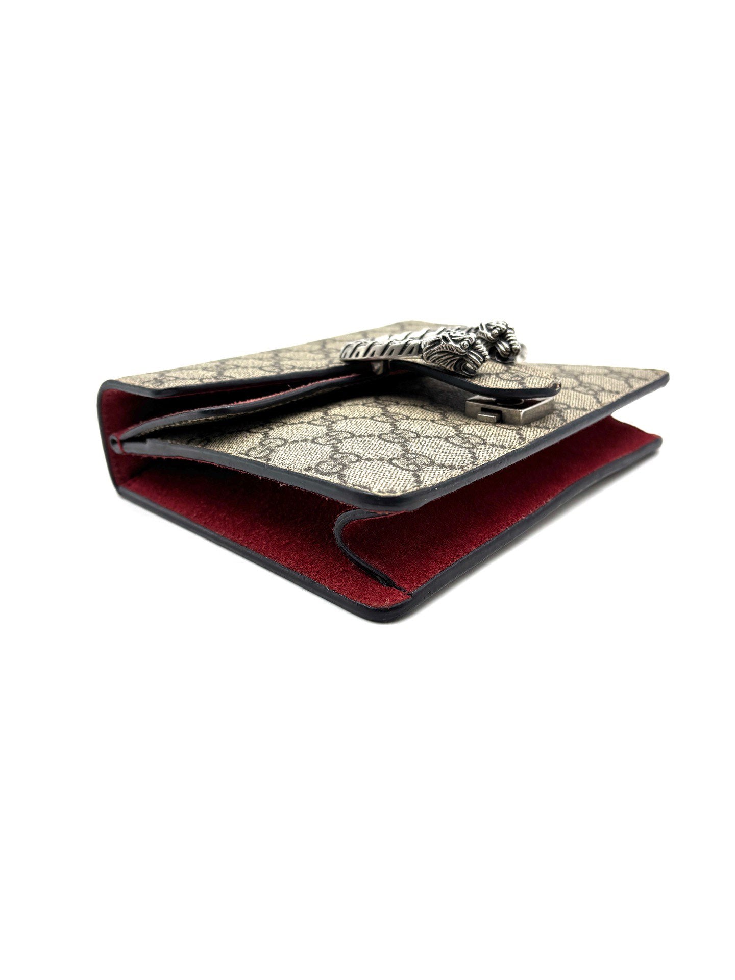 Gucci - Dionysus - GG Supreme canvas and suede - Beige and Red with ebony accents - (mini)