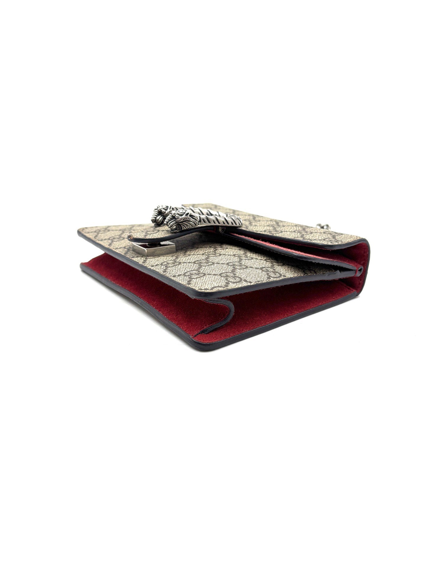 Gucci - Dionysus - GG Supreme canvas and suede - Beige and Red with ebony accents - (mini)