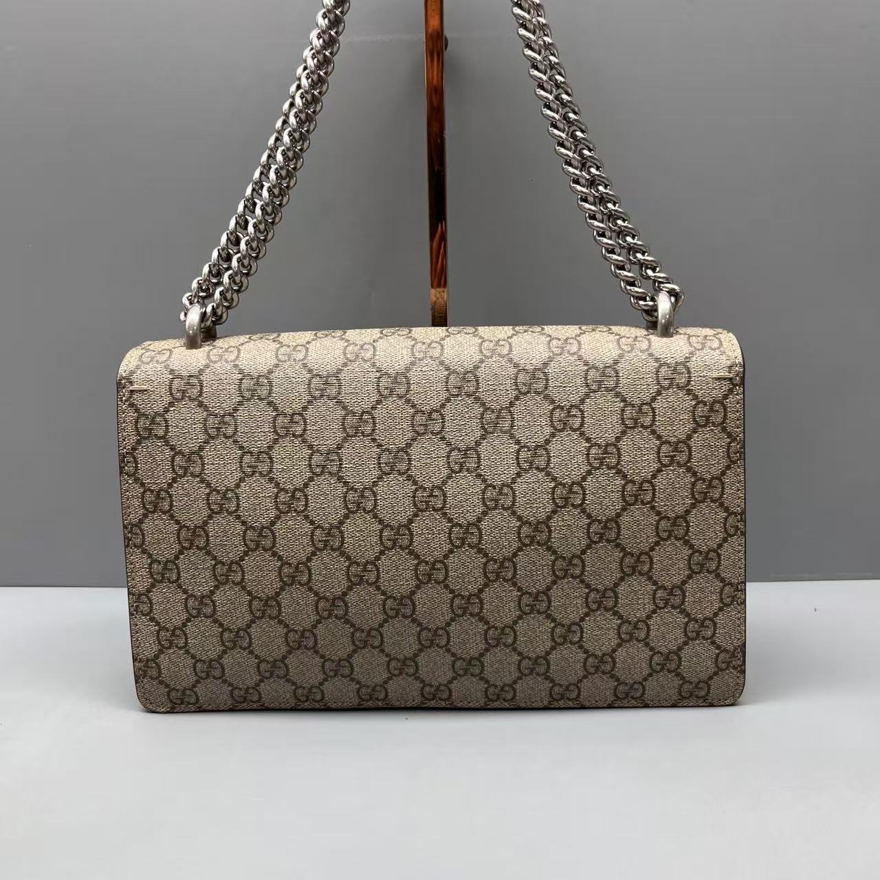 Gucci - Dionysus - GG Supreme canvas and suede - Beige - (Medium)