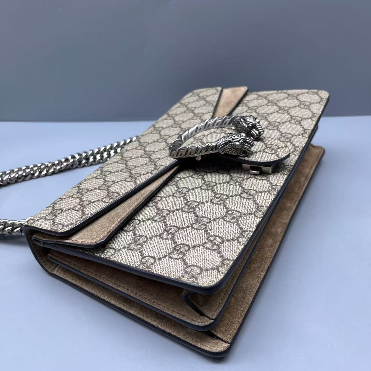 Gucci - Dionysus - GG Supreme canvas and suede - Beige - (Medium)