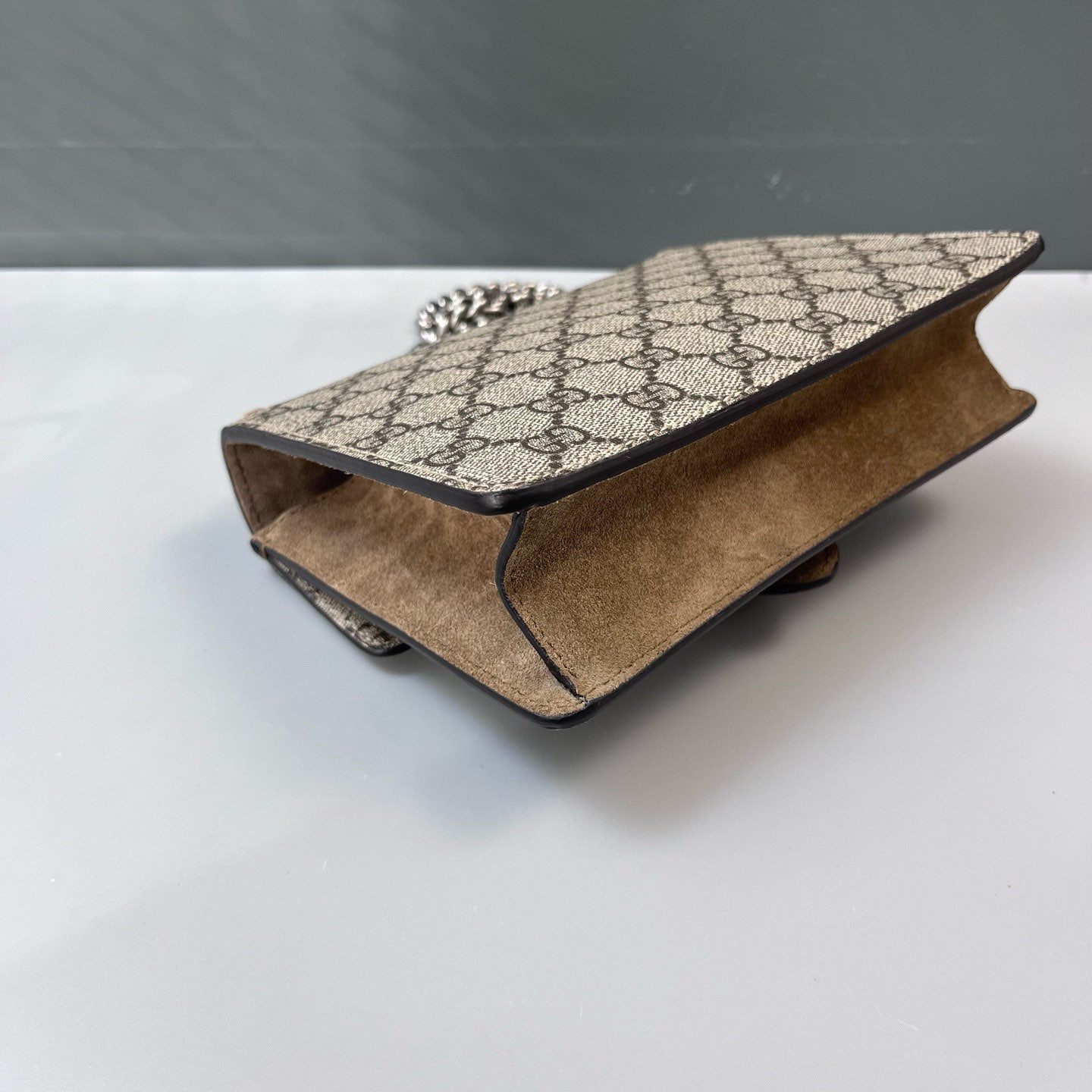 Gucci - Dionysus - GG Supreme canvas and suede - Camel - (mini)