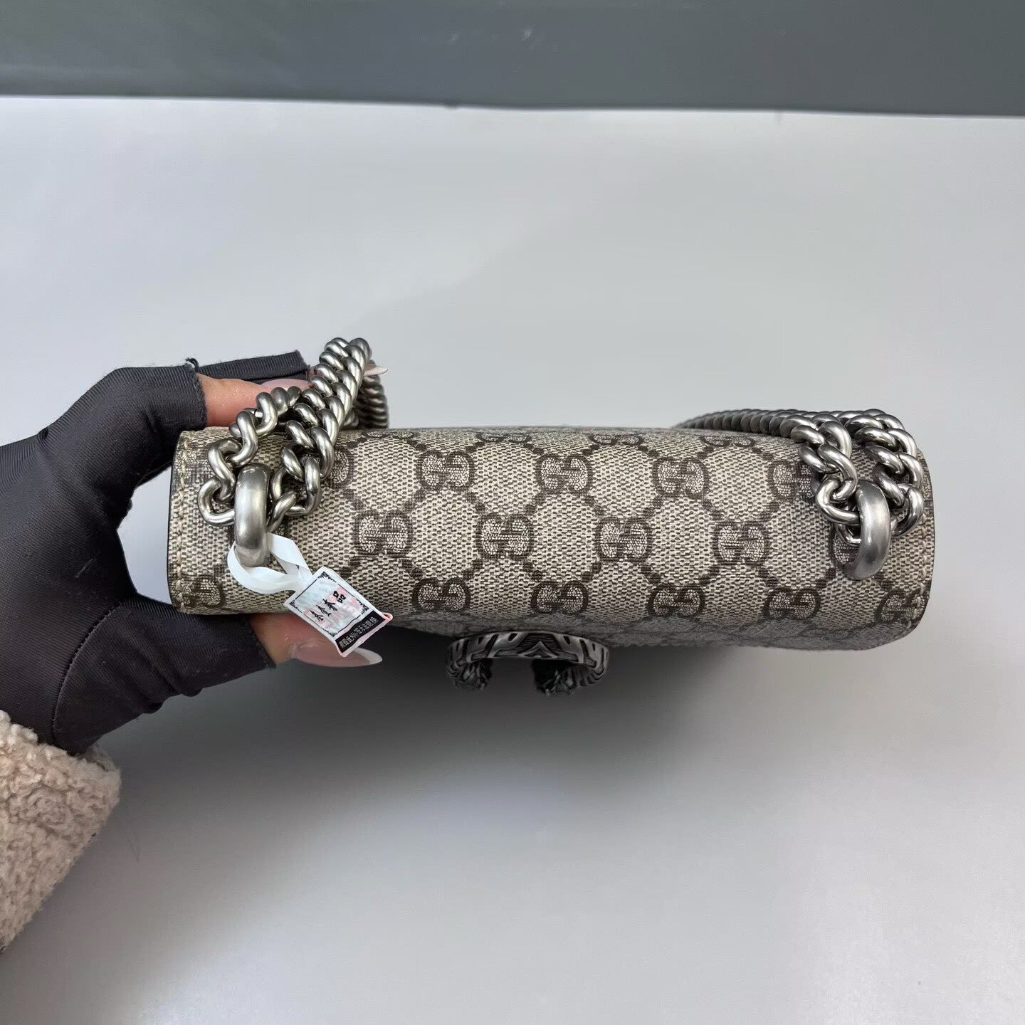 Gucci - Dionysus - GG Supreme canvas and suede - Camel - (mini)