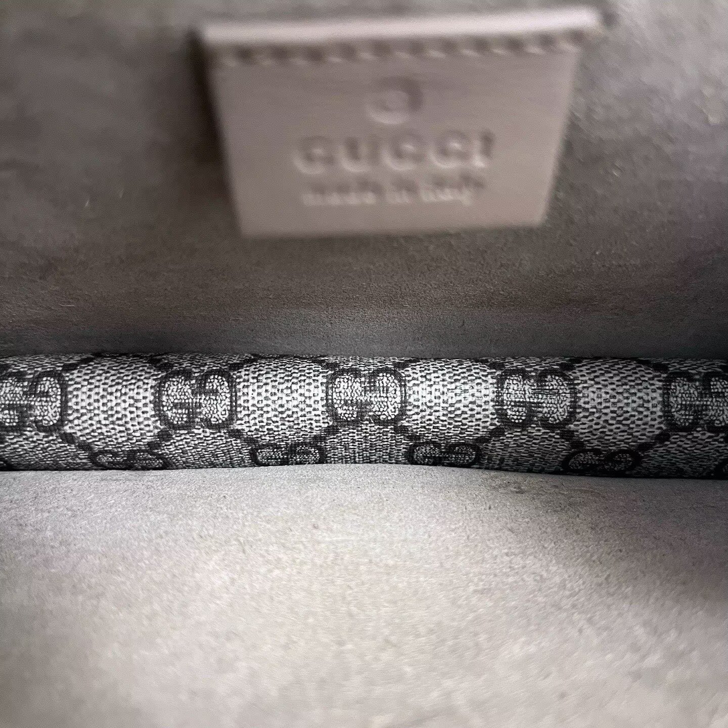 Gucci - Dionysus - GG Supreme canvas and suede - Camel - (mini)