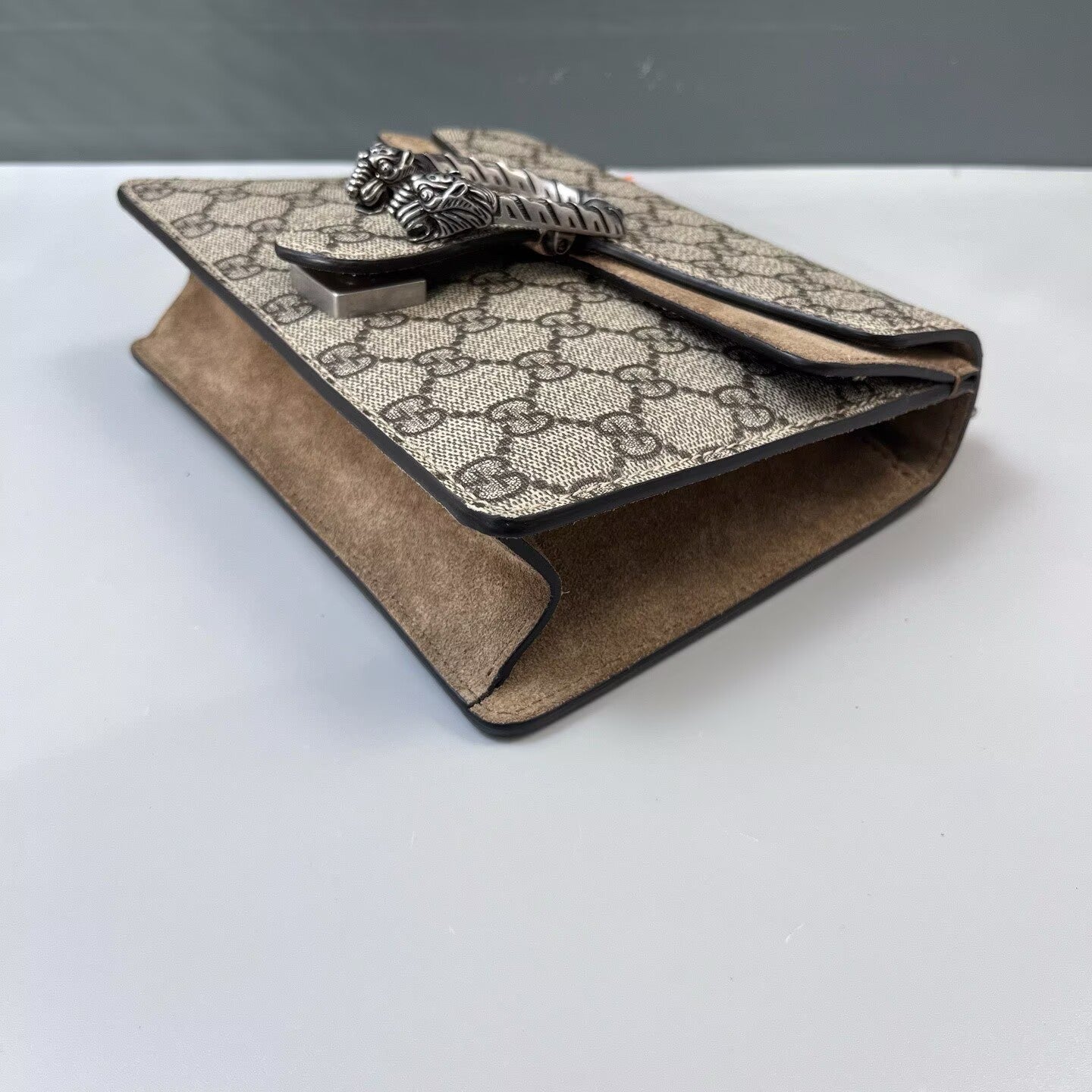 Gucci - Dionysus - GG Supreme canvas and suede - Camel - (mini)