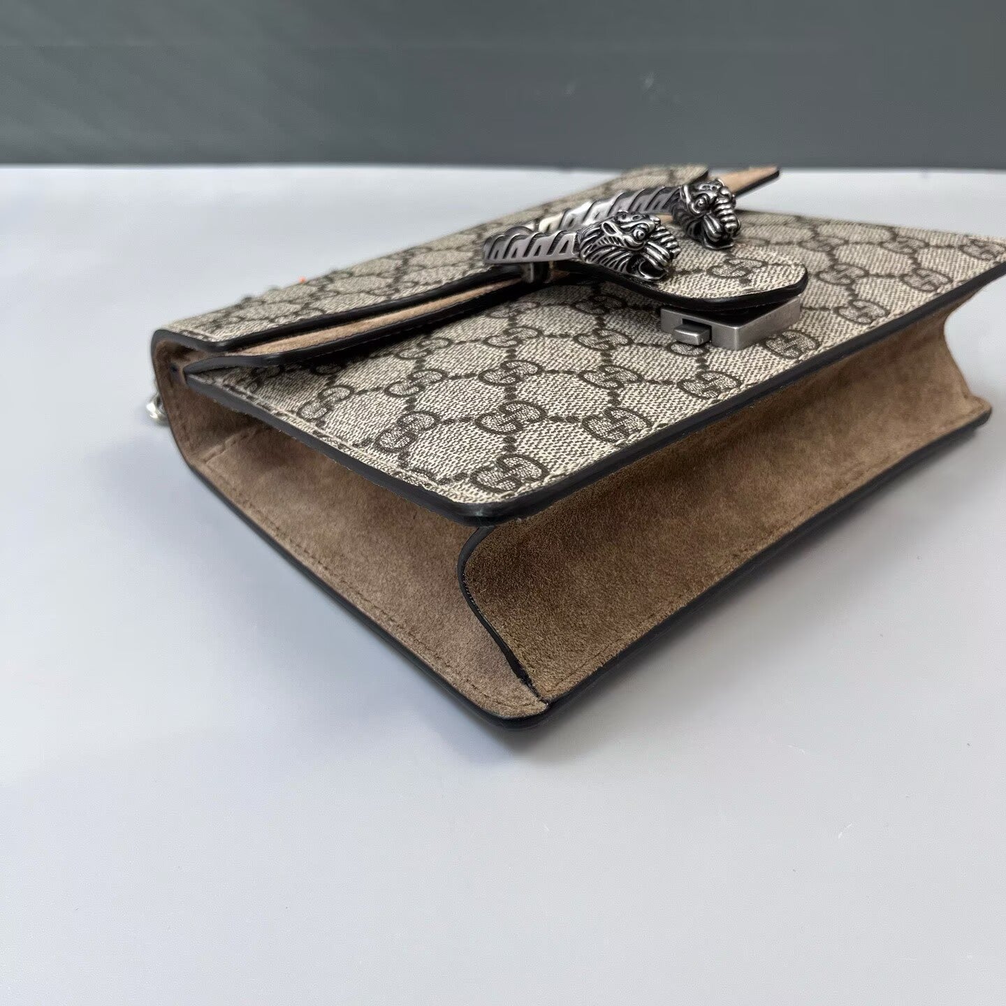 Gucci - Dionysus - GG Supreme canvas and suede - Camel - (mini)