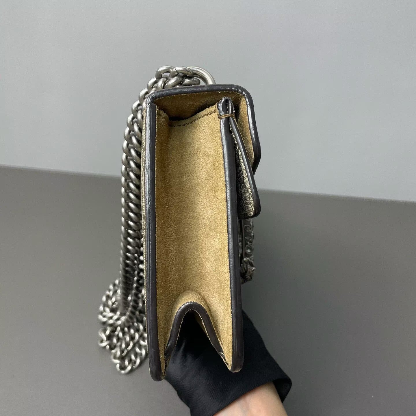 Gucci - Dionysus - GG Supreme canvas with suede and leather trim - Beige and Camel - (Mini)