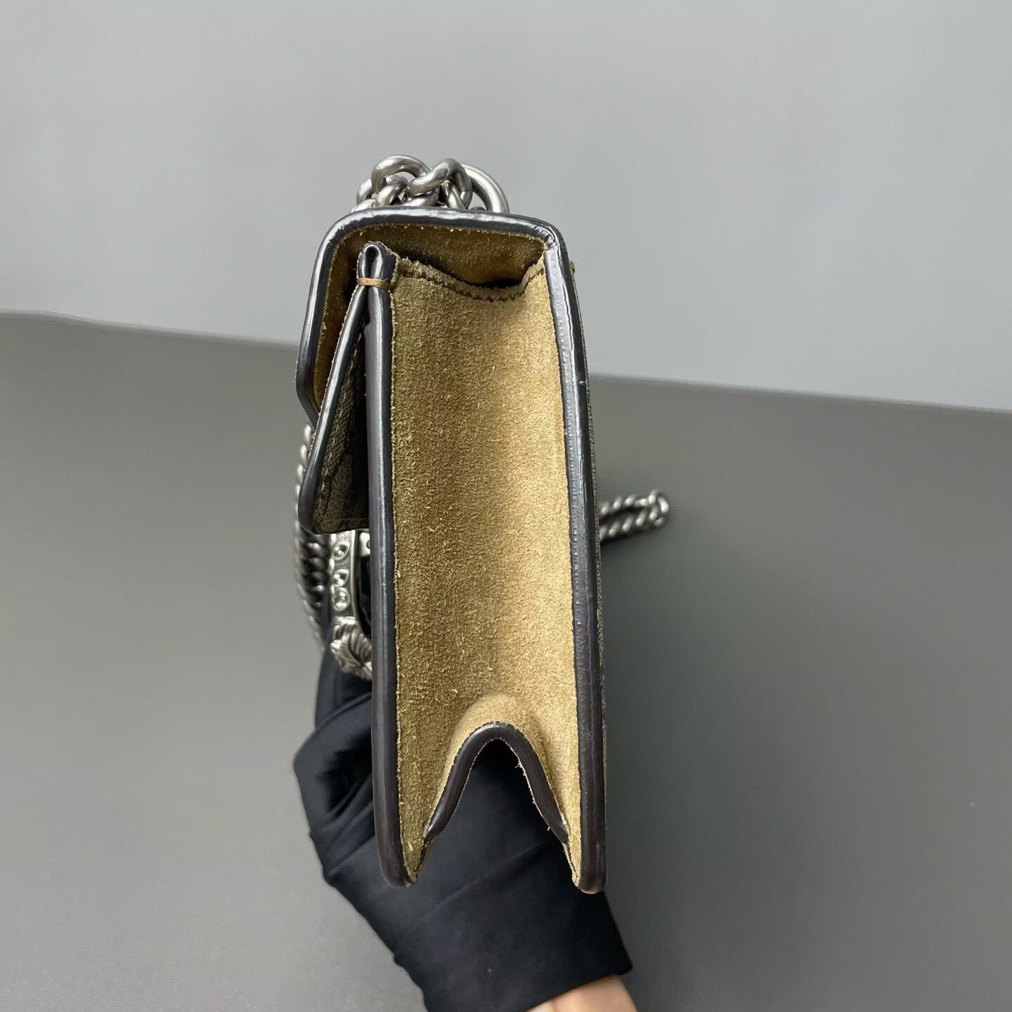 Gucci - Dionysus - GG Supreme canvas with suede and leather trim - Beige and Camel - (Mini)