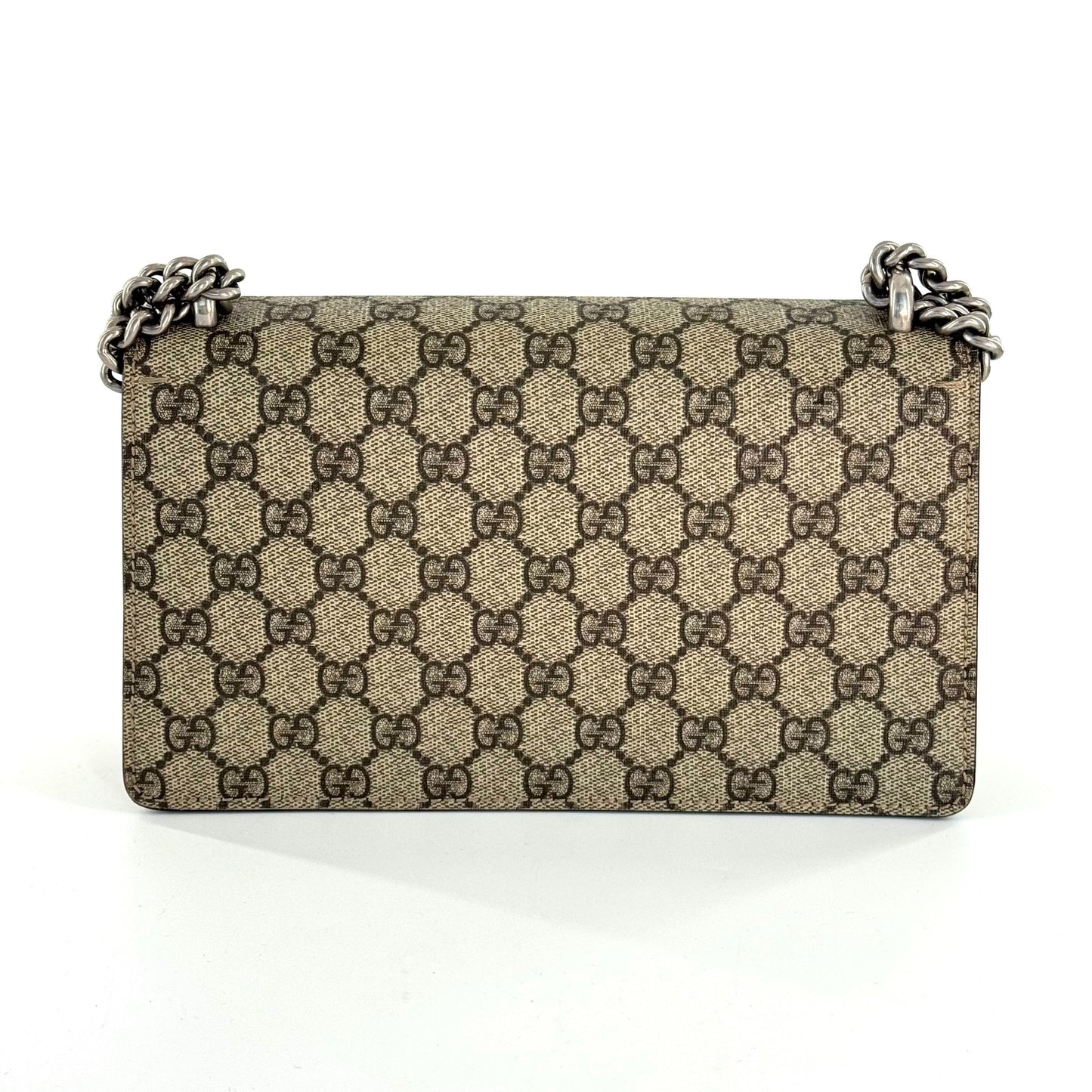 Gucci - Dionysus - GG Supreme canvas with suede trim - Beige with Camel accents - (medium)