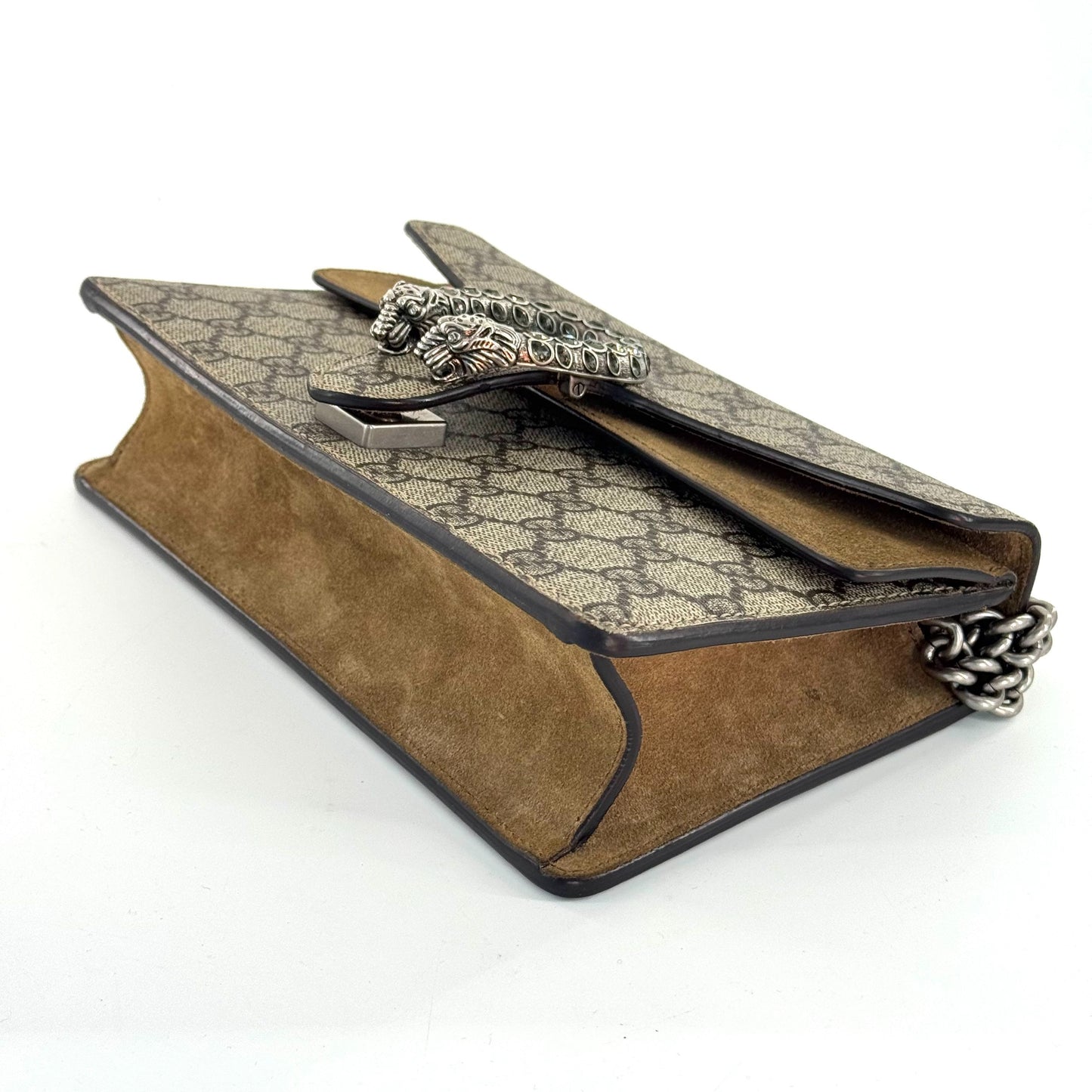 Gucci - Dionysus - GG Supreme canvas with suede trim - Beige with Camel accents - (medium)