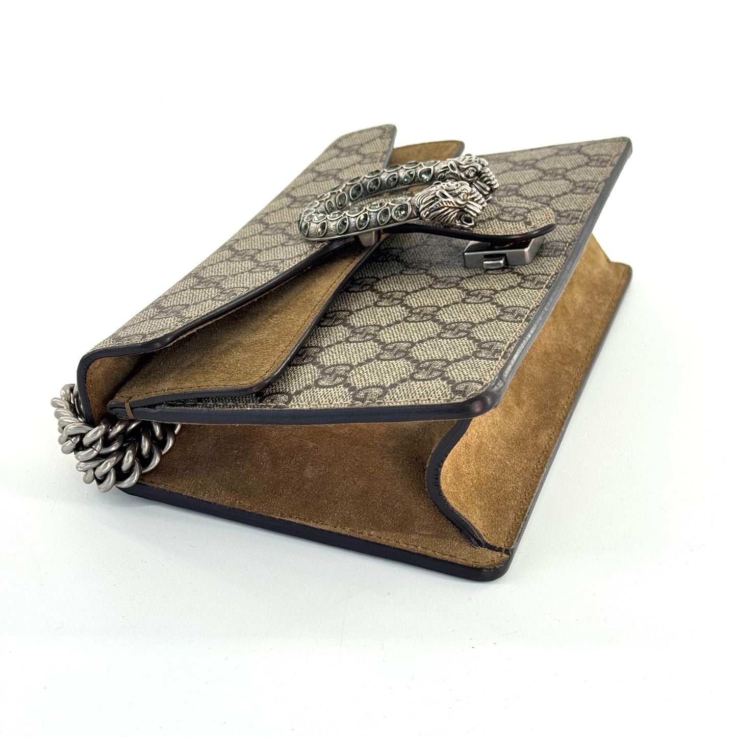Gucci - Dionysus - GG Supreme canvas with suede trim - Beige with Camel accents - (medium)