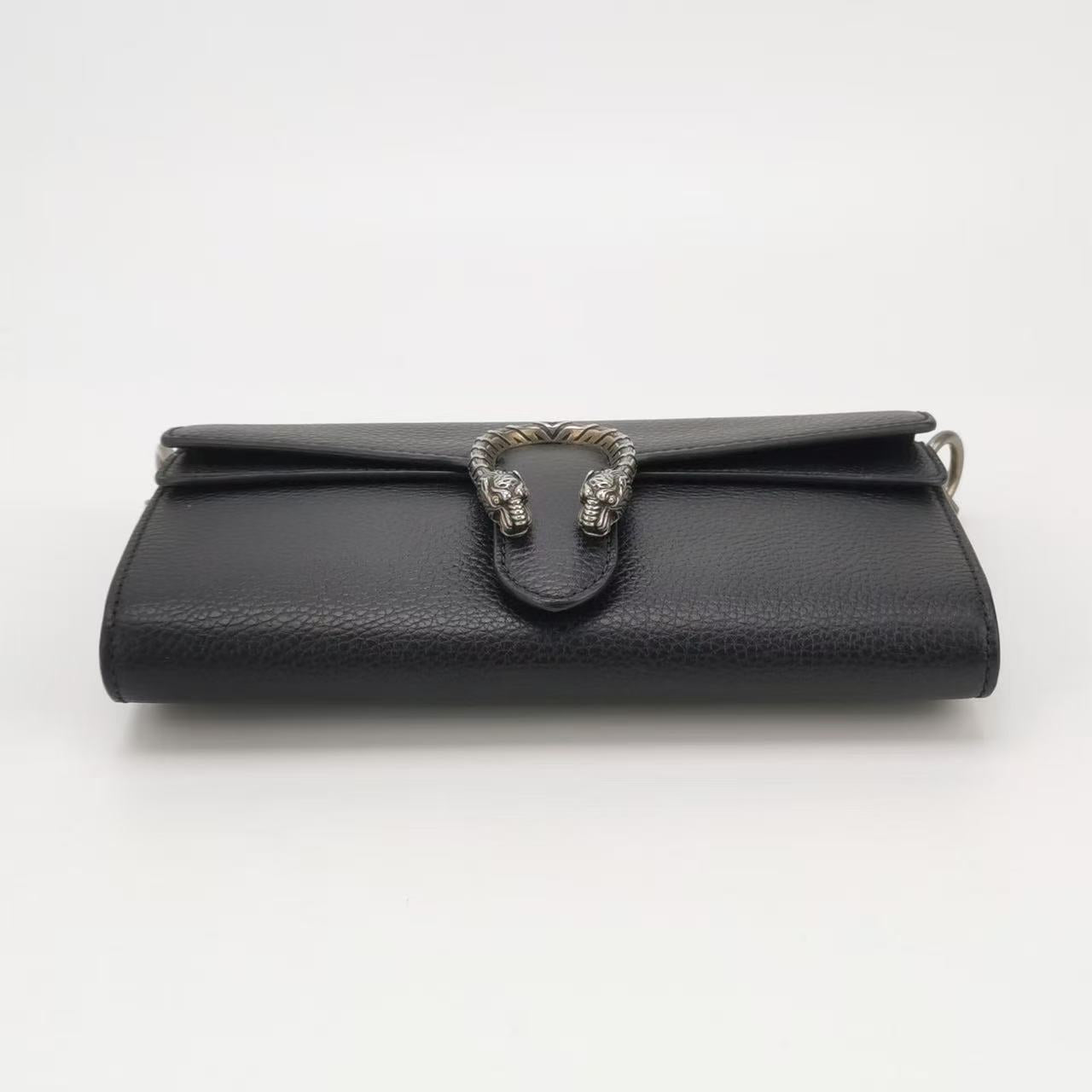 Gucci - Dionysus - Grained leather - Black - (small)