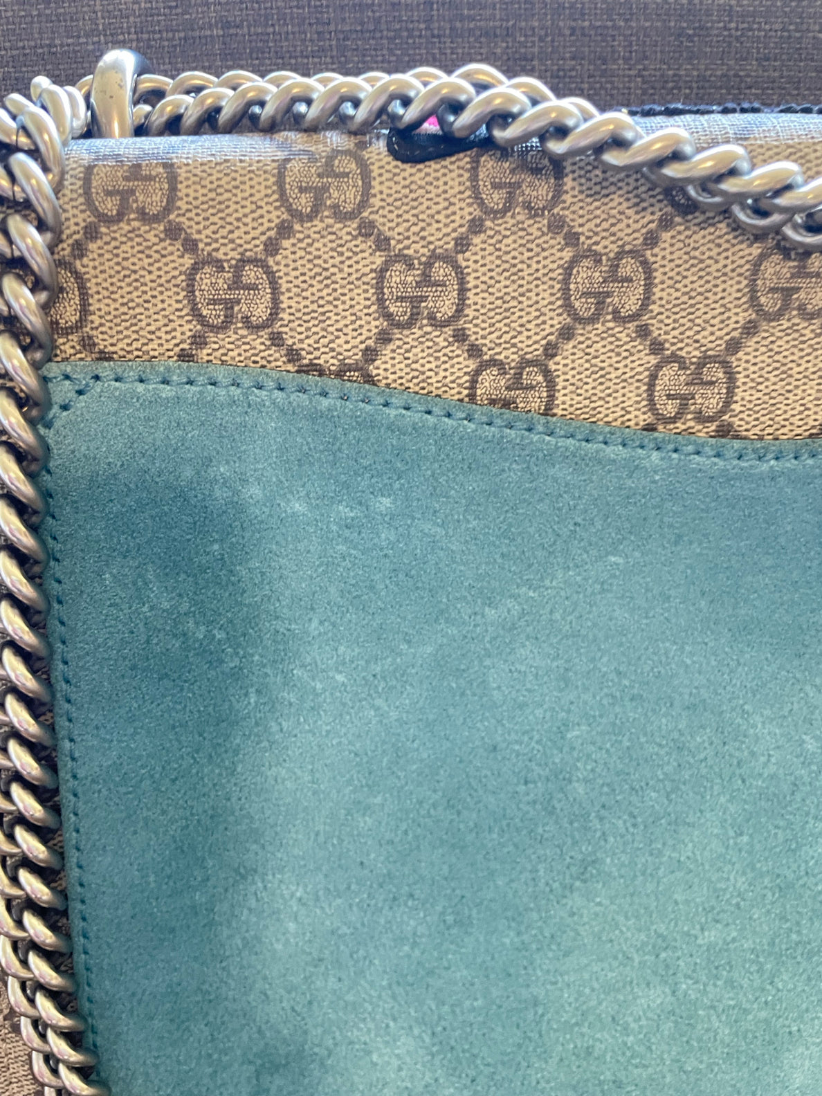 Gucci - Dionysus Large - Suede - Multicolour - (large)