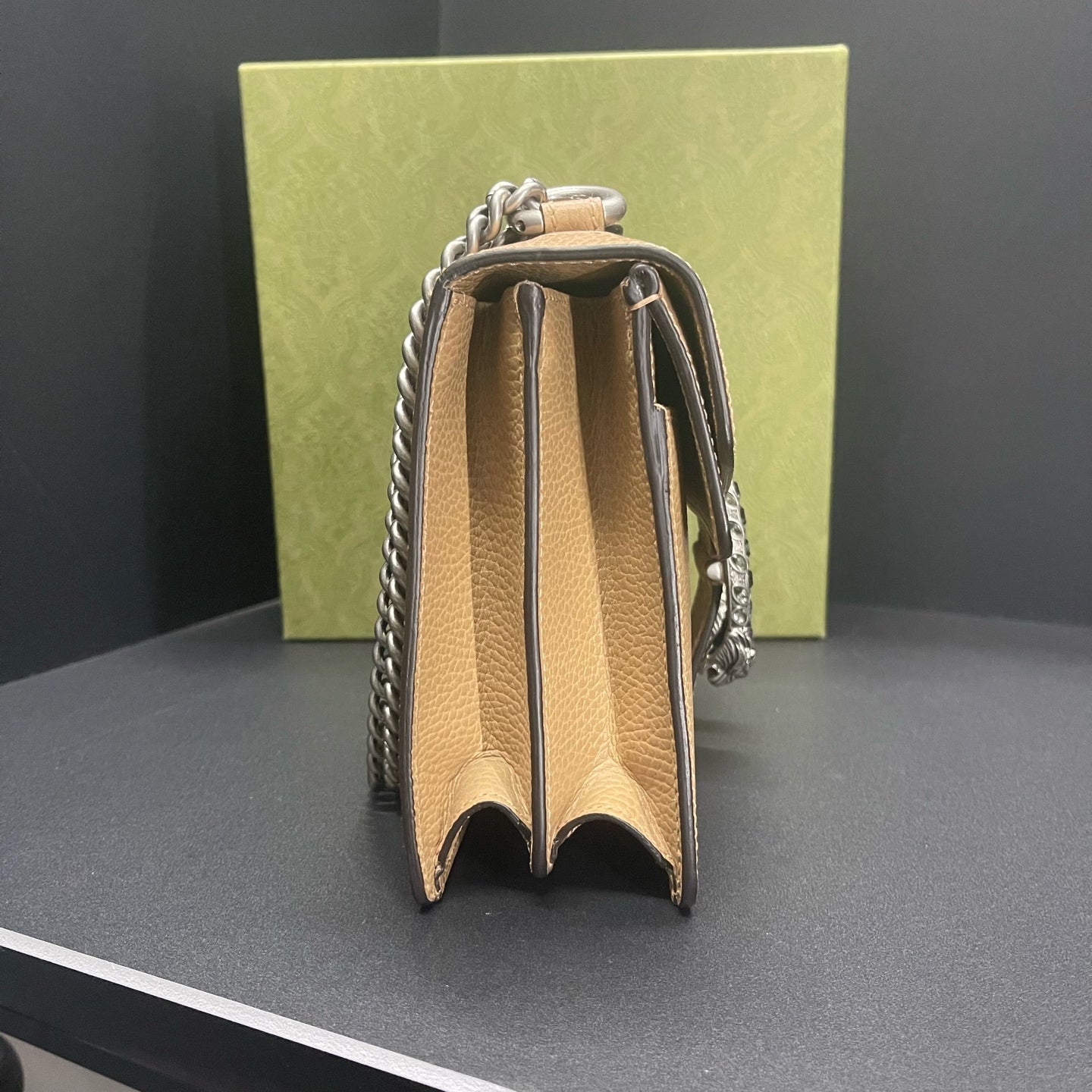 Gucci - Dionysus - Leather - Beige - (small)