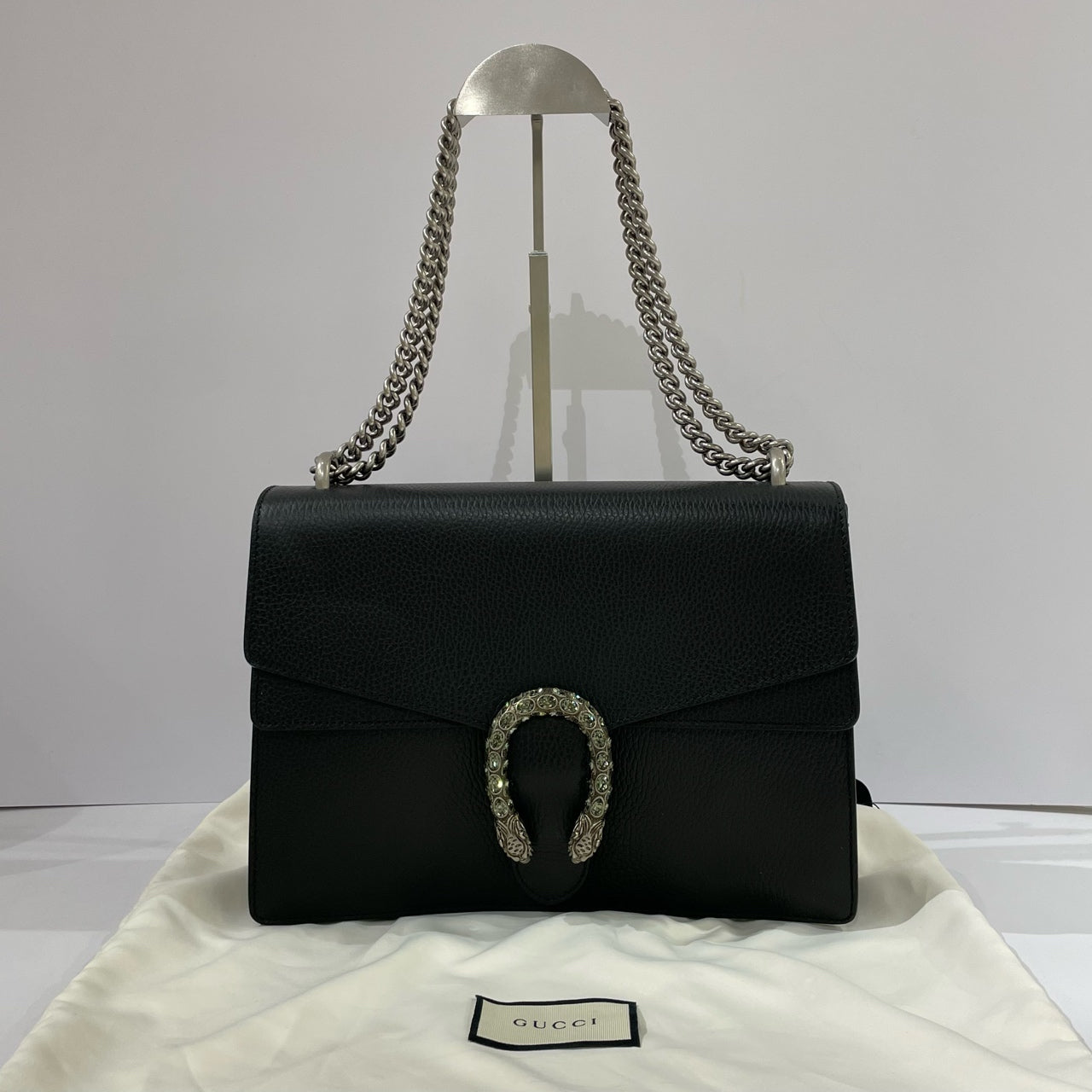 Gucci - Dionysus - Leather - Black - (medium)