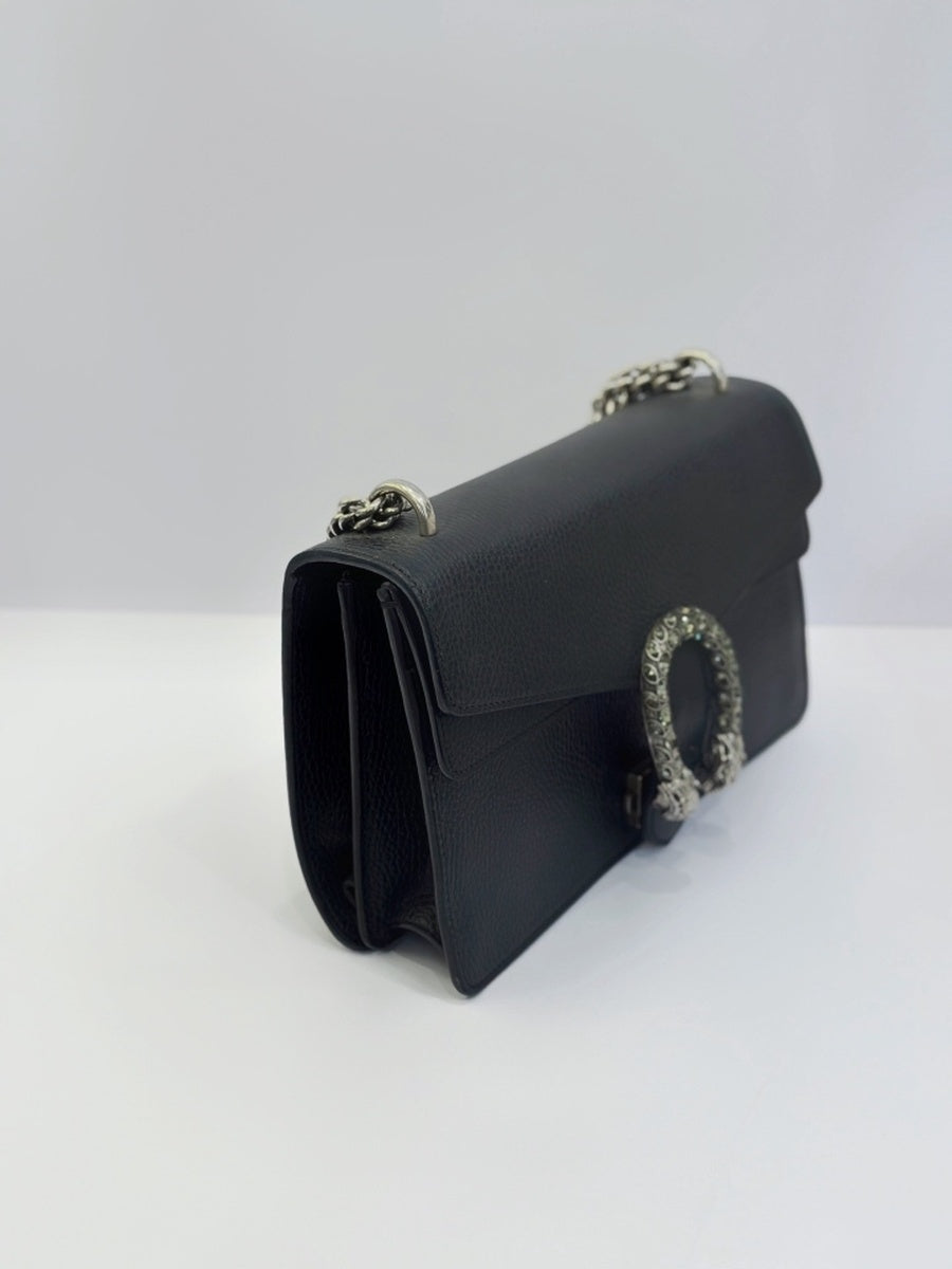 Gucci - Dionysus - Leather - Black - (medium)