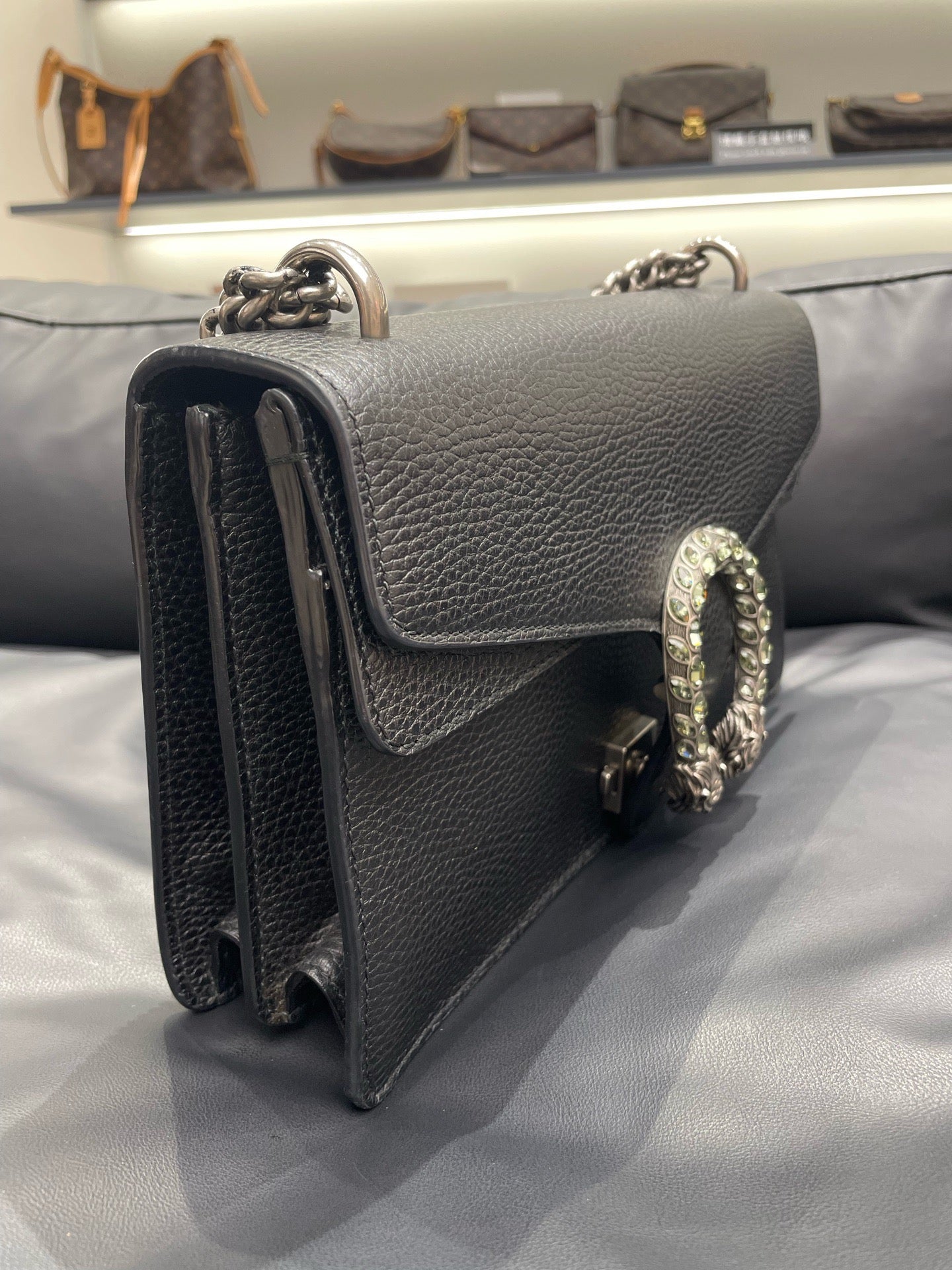 Gucci - Dionysus - Leather - Black - (medium)