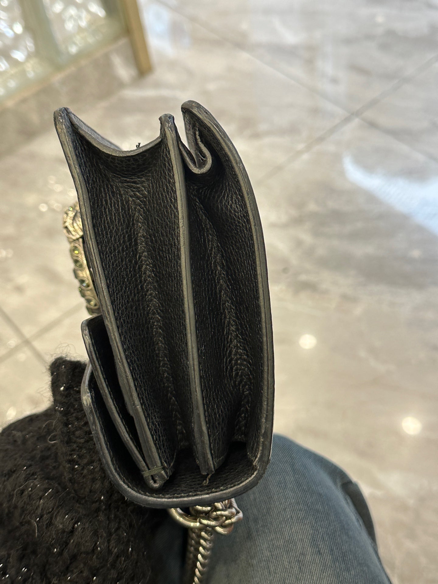 Gucci - Dionysus - Leather - Black - (medium)