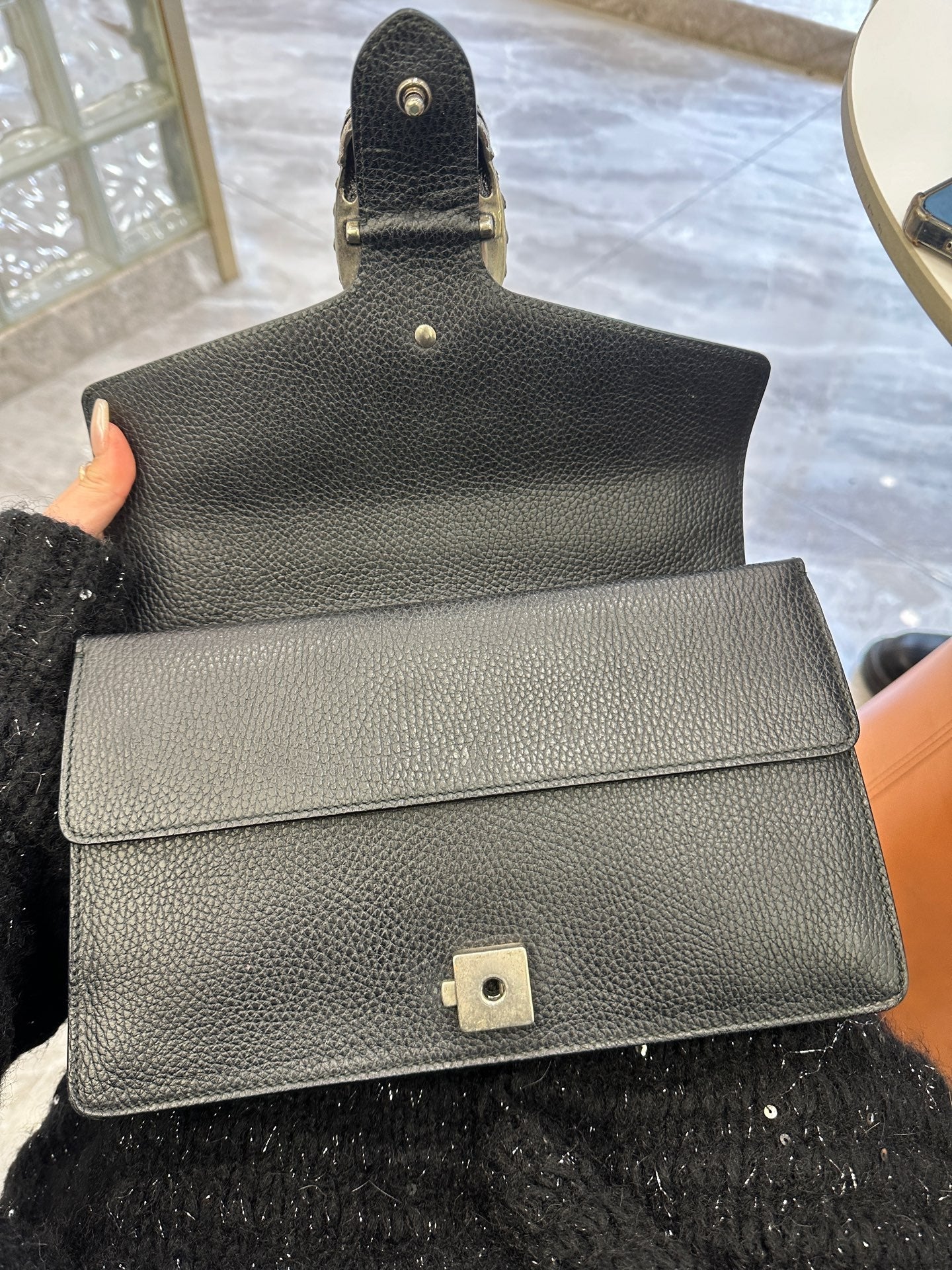 Gucci - Dionysus - Leather - Black - (medium)